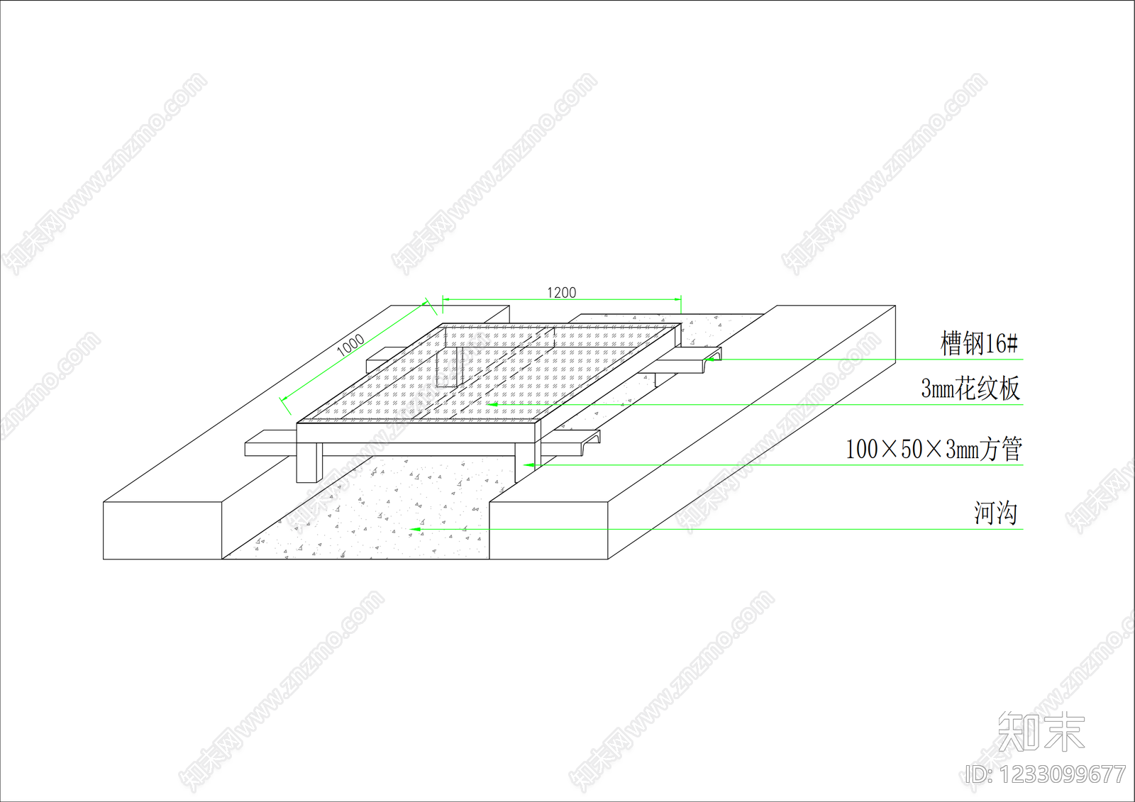 钢结构cad施工图下载【ID:1233099677】