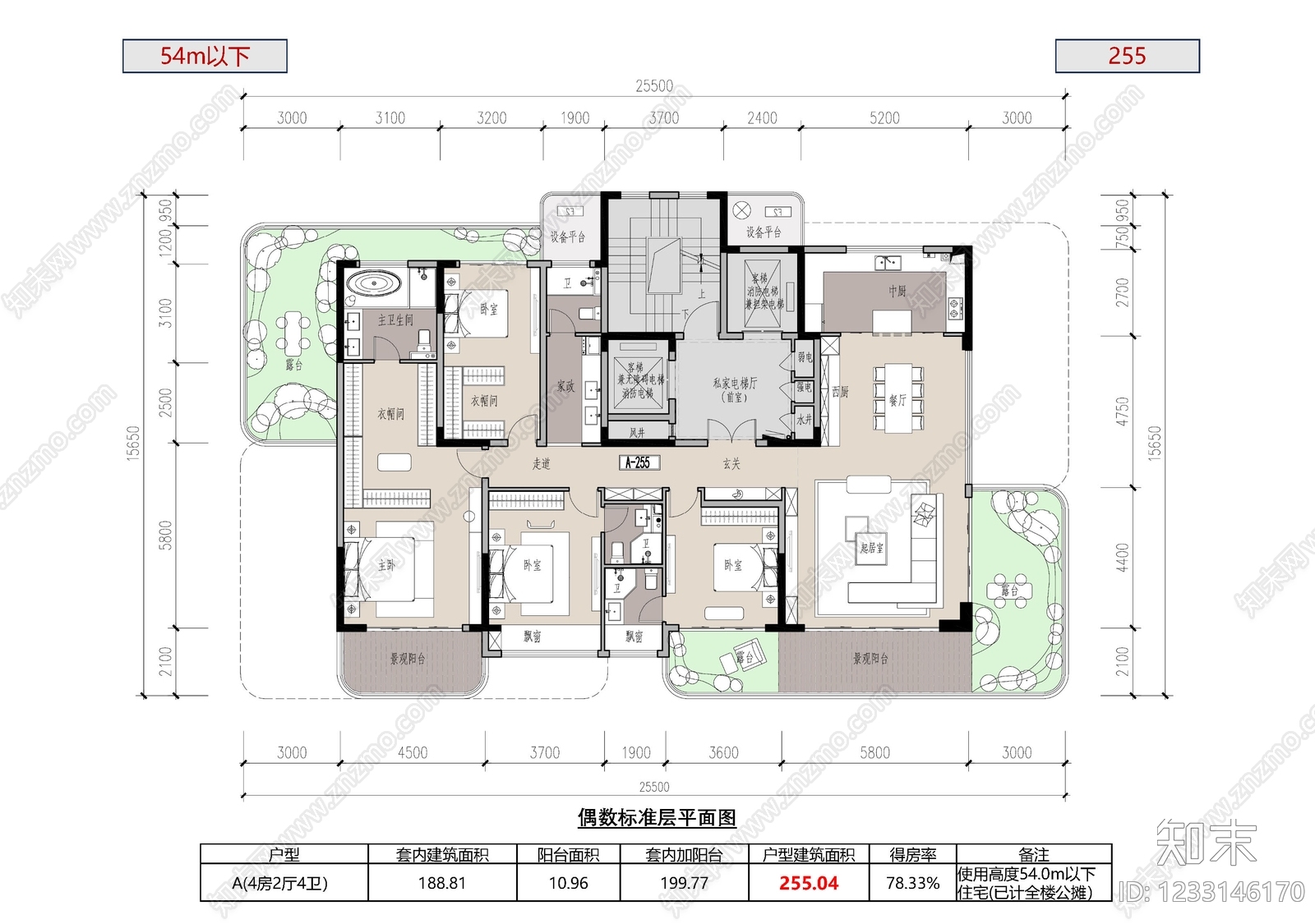 四居CAD图纸
