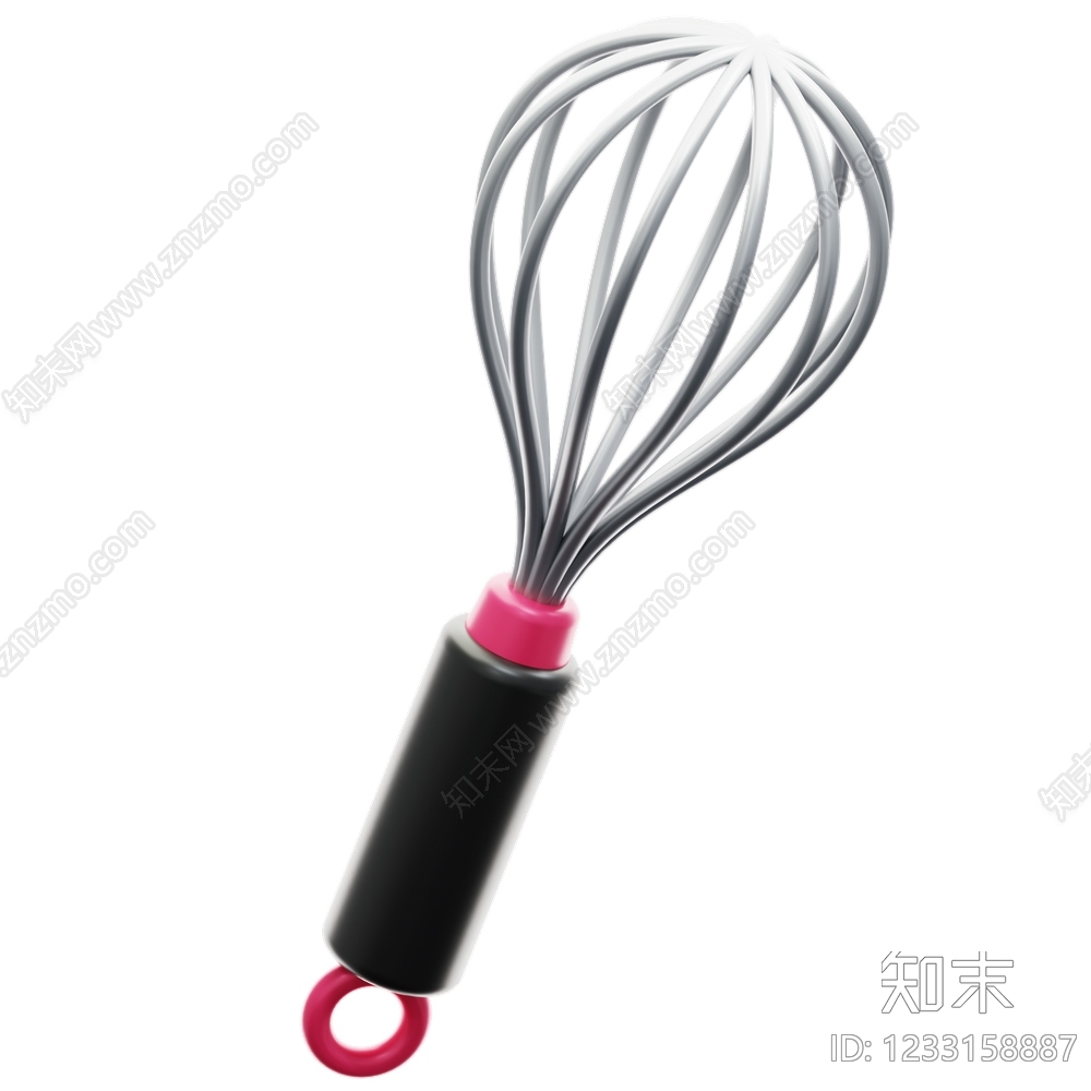 现代厨房用品3D模型下载【ID:1233158887】