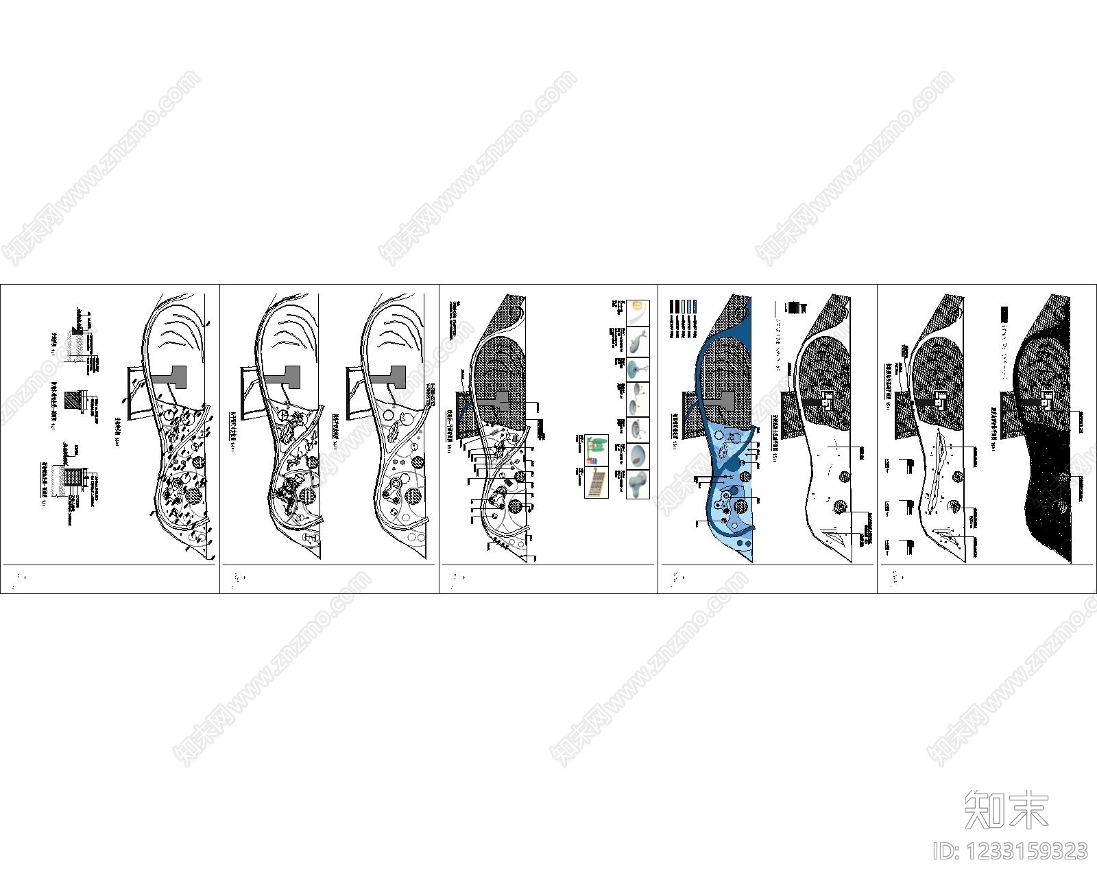 儿童公园cad施工图下载【ID:1233159323】