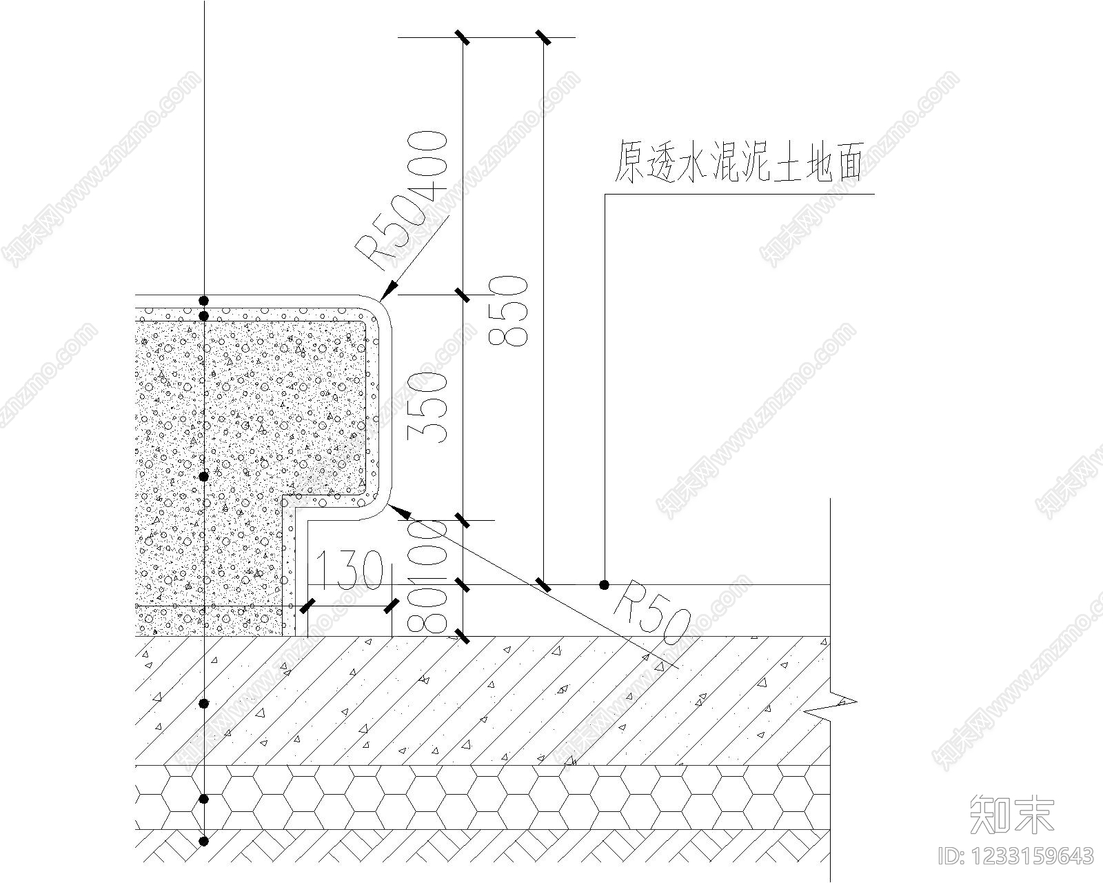 体育公园cad施工图下载【ID:1233159643】
