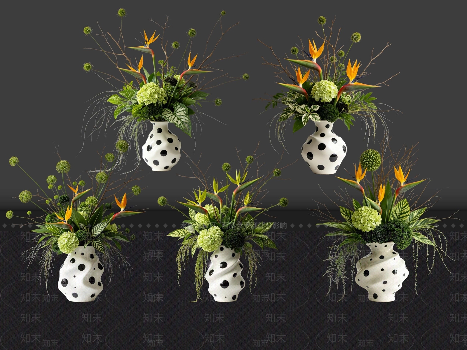 孟菲斯花瓶SU模型下载【ID:1233163061】