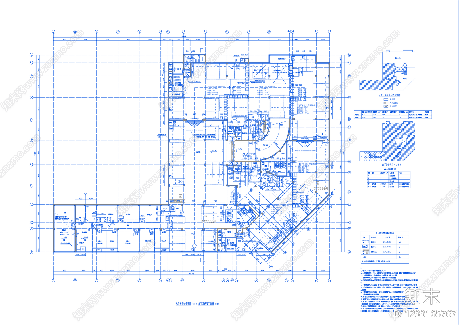 农贸市场建筑cad施工图下载【ID:1233165767】