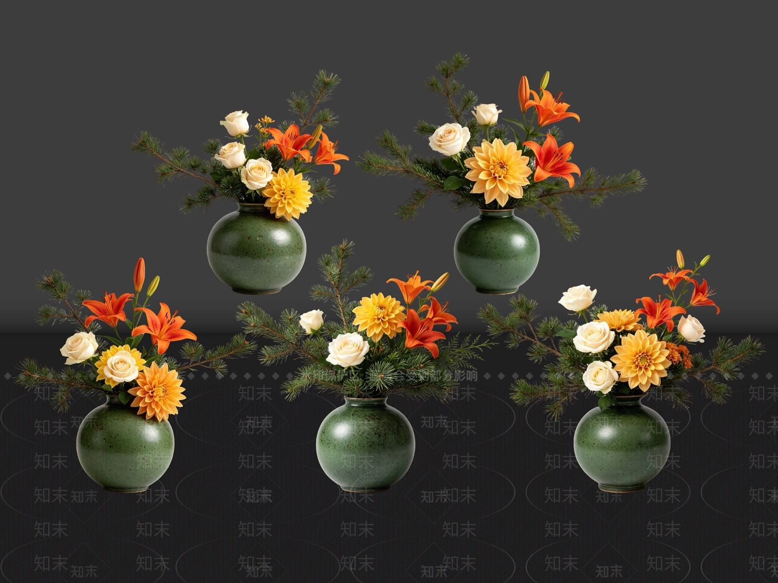 中式花瓶SU模型下载【ID:1233165752】