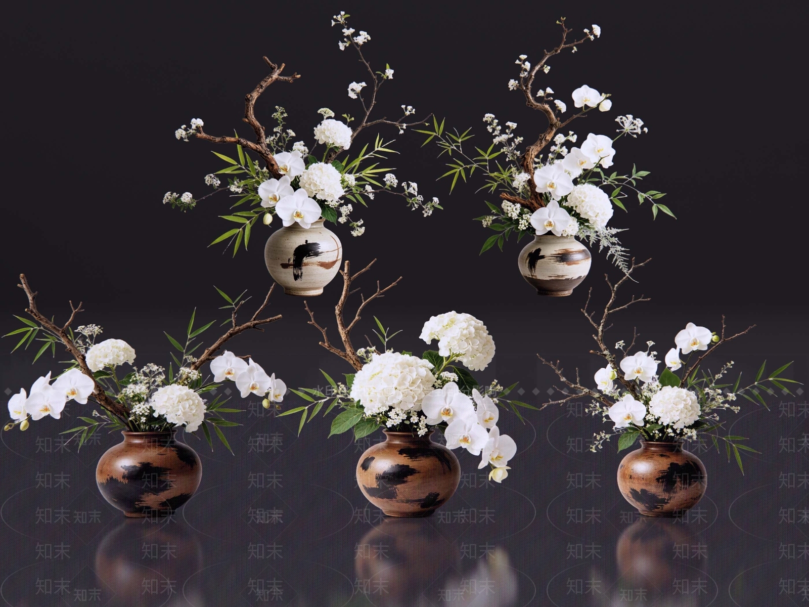 新中式花瓶SU模型下载【ID:1233166382】