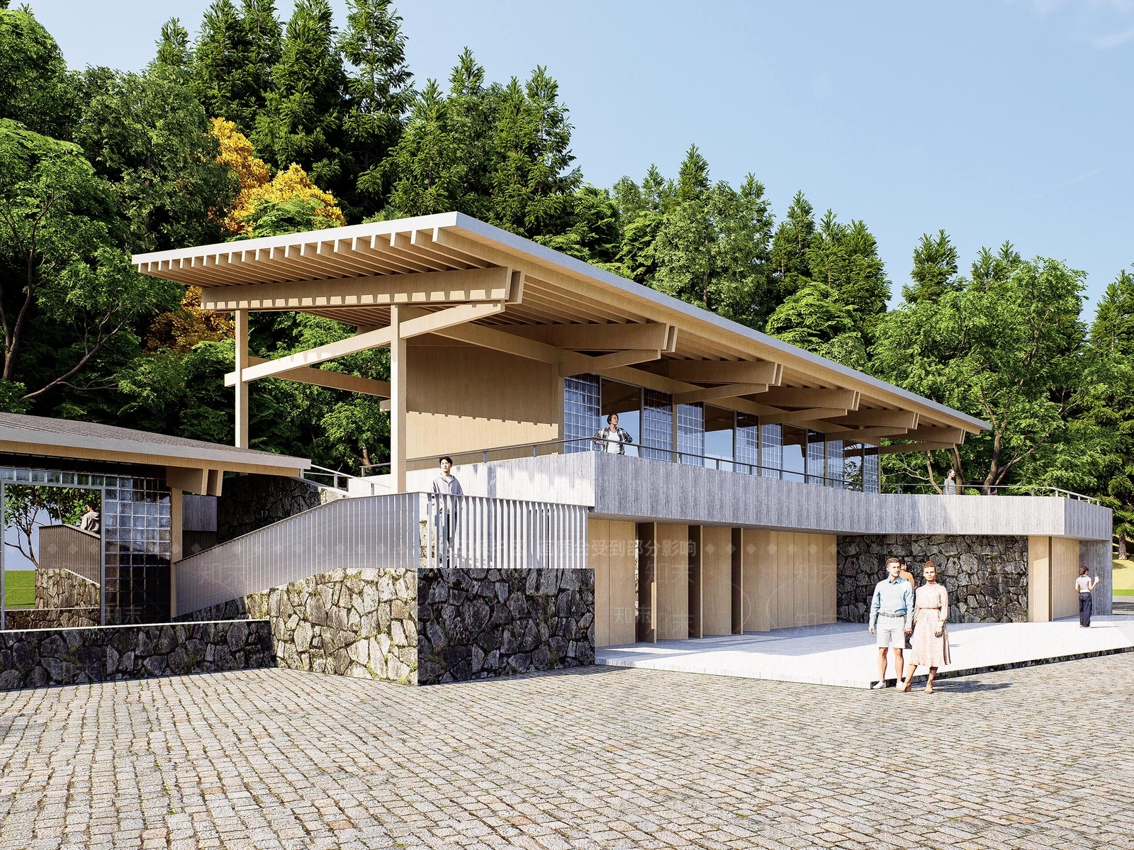 日式小公建SU模型下载【ID:1233167410】