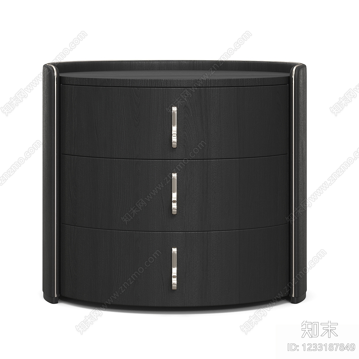 意式极简床头柜3D模型下载【ID:1233187849】