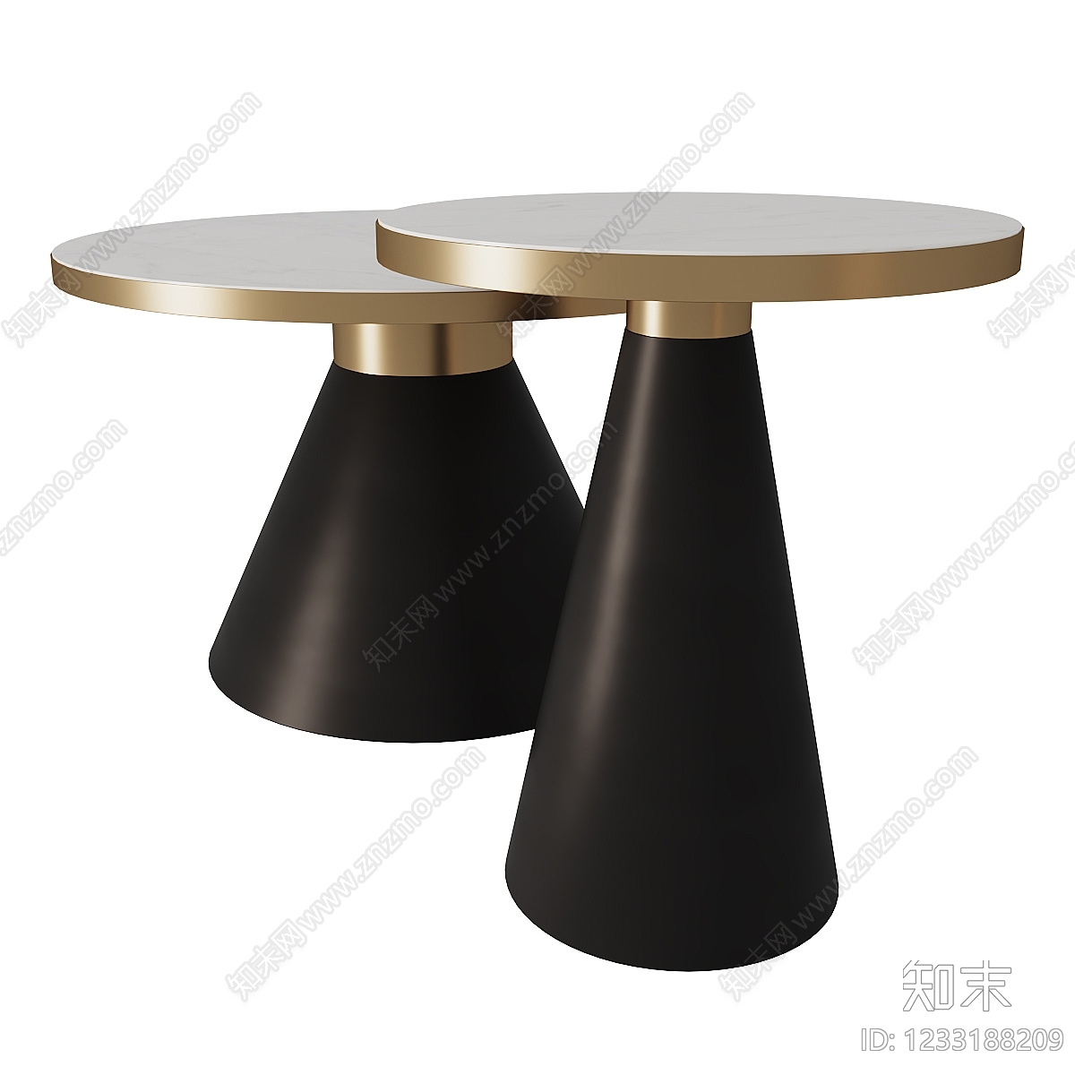 轻奢几类组合3D模型下载【ID:1233188209】