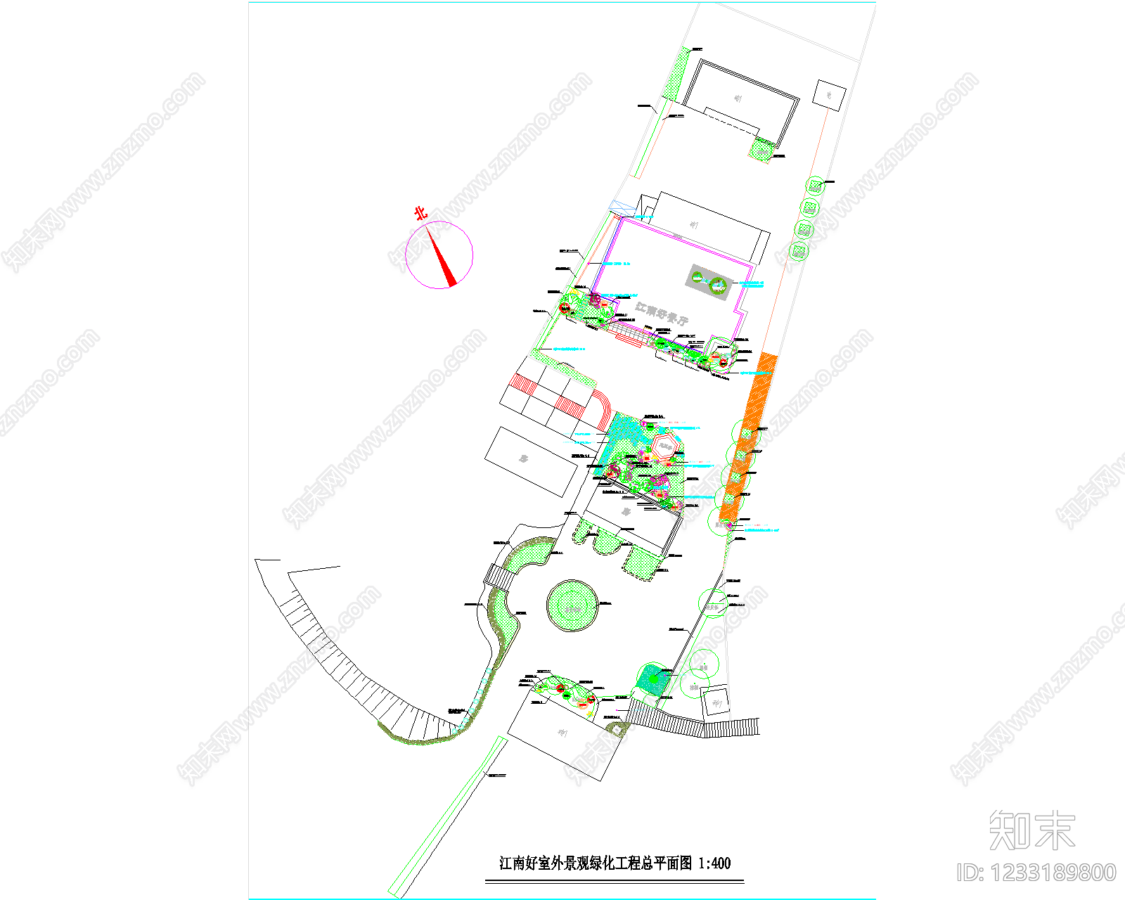 其他商业景观cad施工图下载【ID:1233189800】