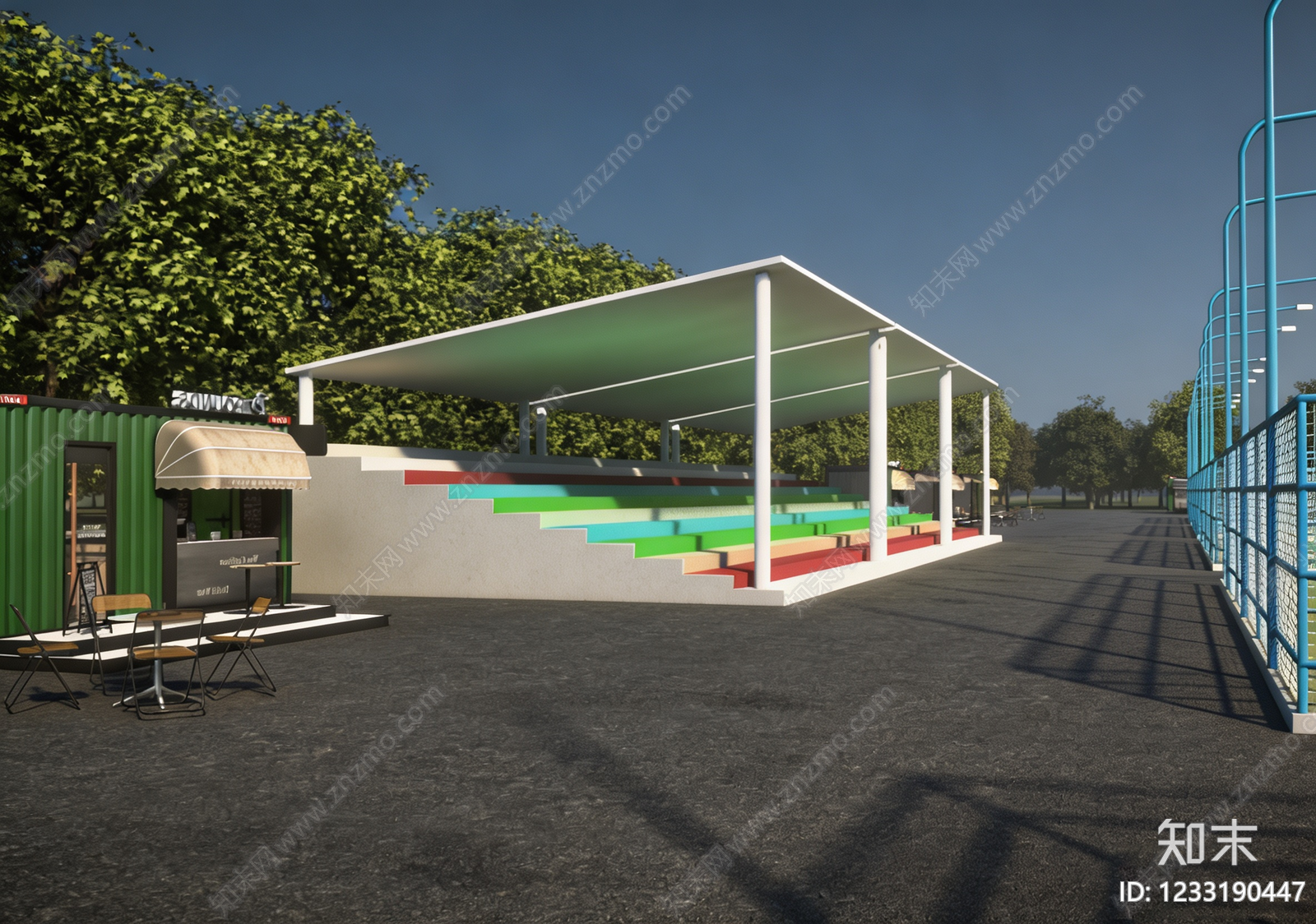 现代主义其他文体建筑3D模型下载【ID:1233190447】