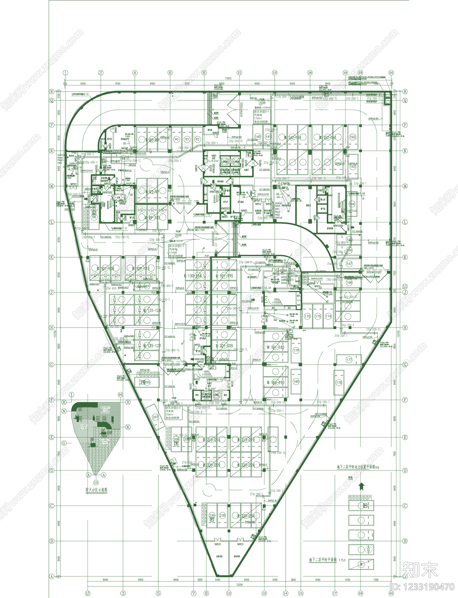 火灾自动报警系统cad施工图下载【ID:1233190470】