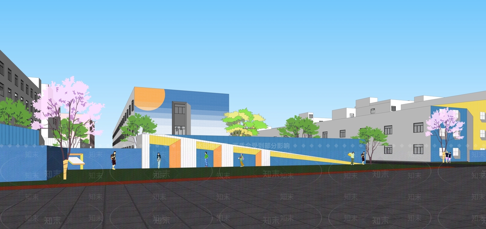 现代主义其他工业建筑SU模型下载【ID:1233191289】