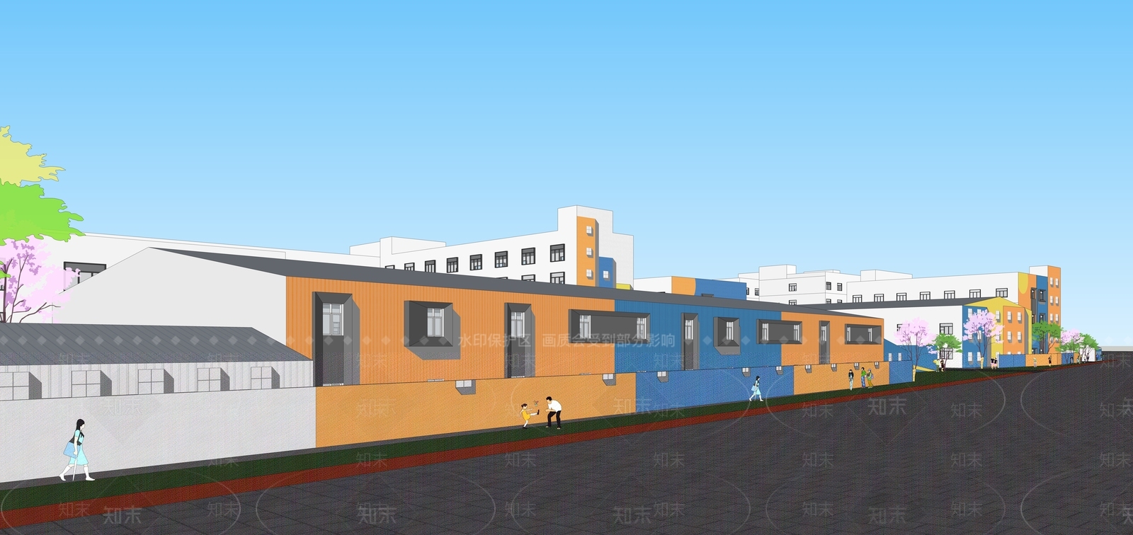 现代主义其他工业建筑SU模型下载【ID:1233191289】