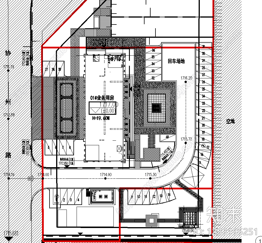其他办公工业景观cad施工图下载【ID:1233195251】