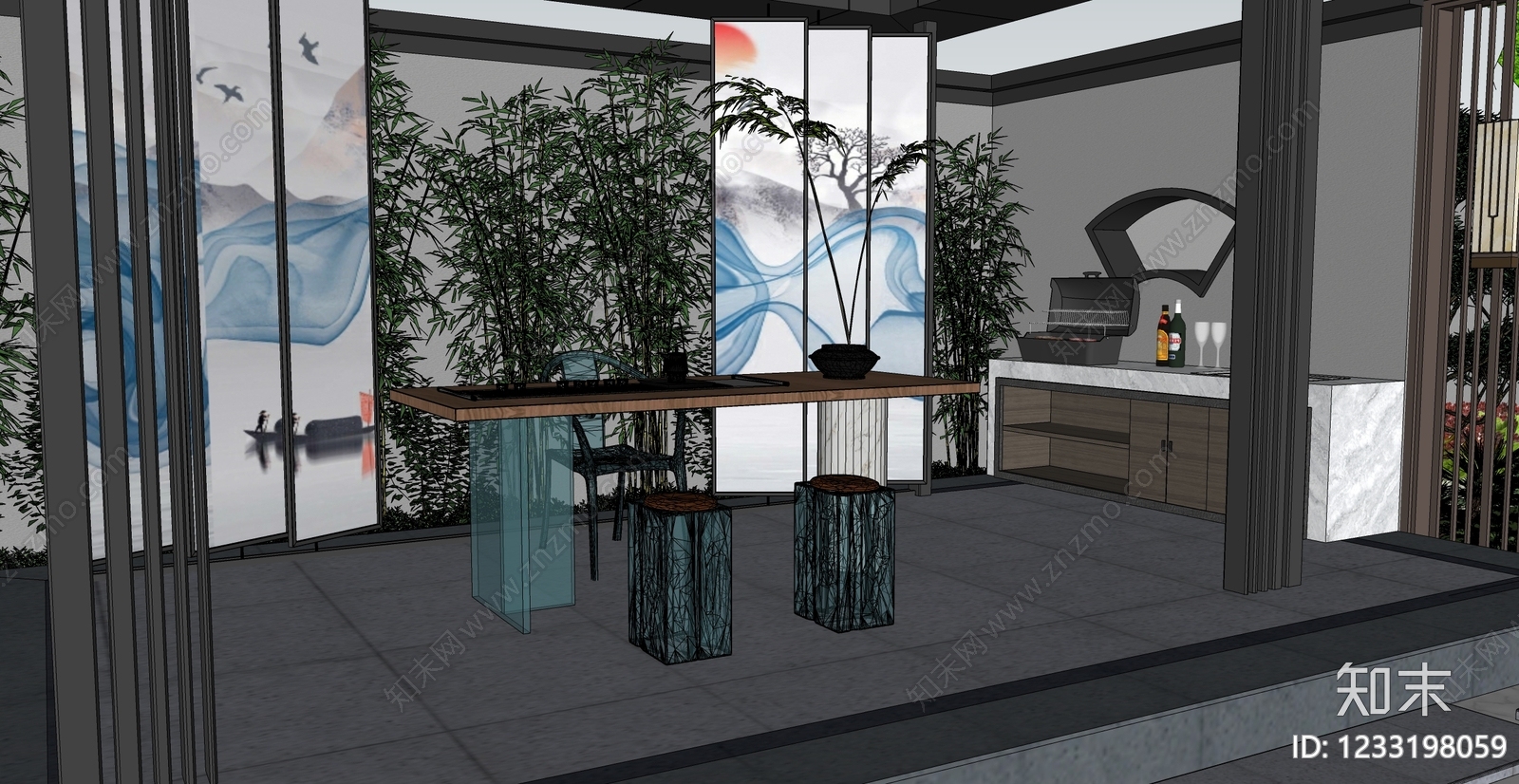 乡村改造cad施工图下载【ID:1233198059】