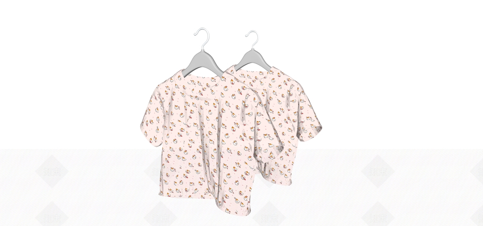 衣服SU模型下载【ID:1233224836】