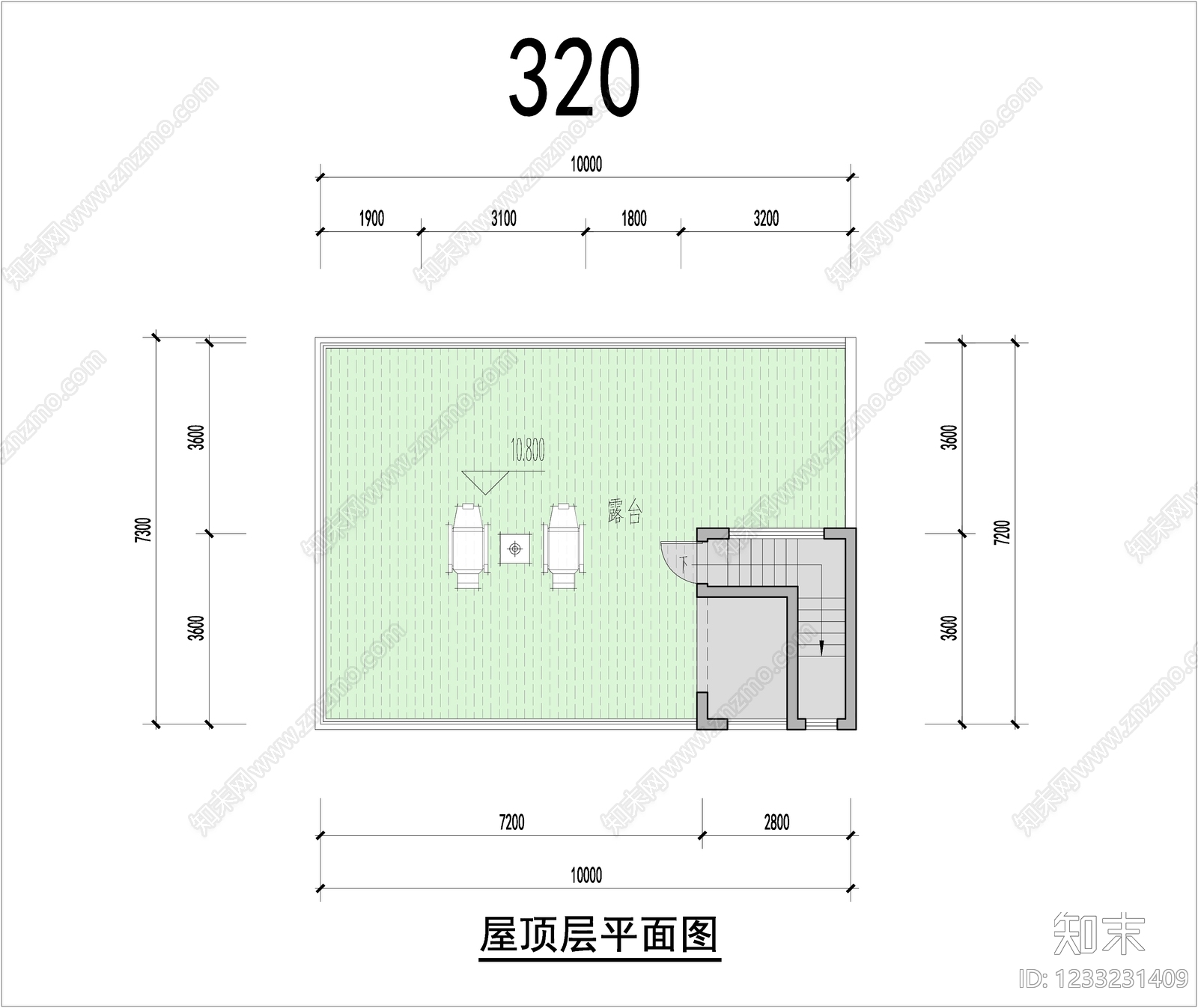 联排住宅cad施工图下载【ID:1233231409】
