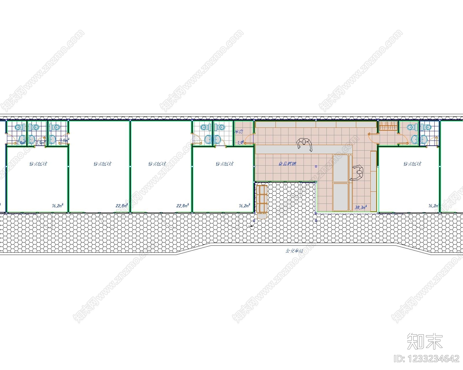 商场cad施工图下载【ID:1233234642】