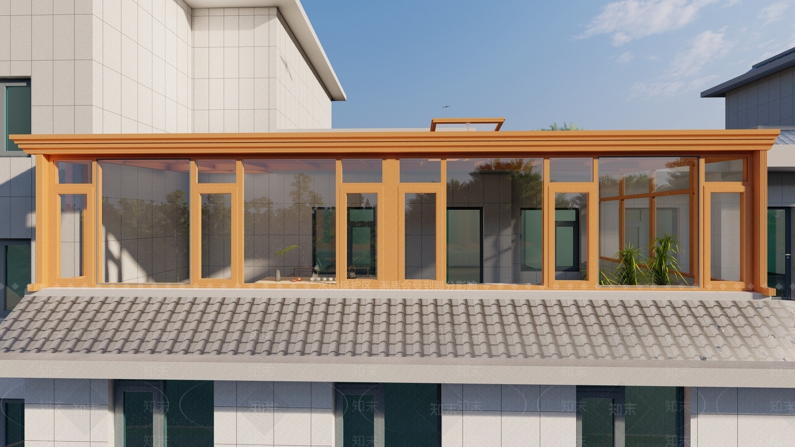 现代简约多层住宅SU模型下载【ID:1233250101】