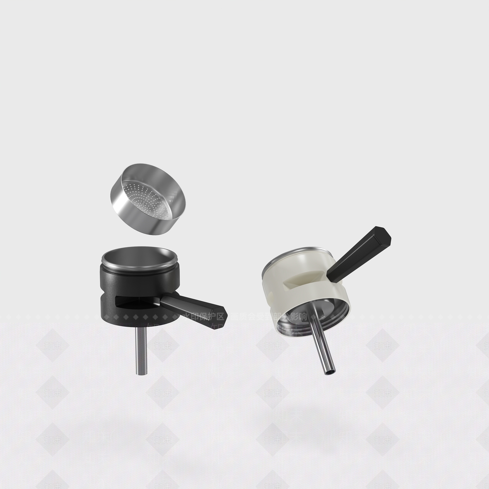 极简咖啡机3D模型下载【ID:1233250363】
