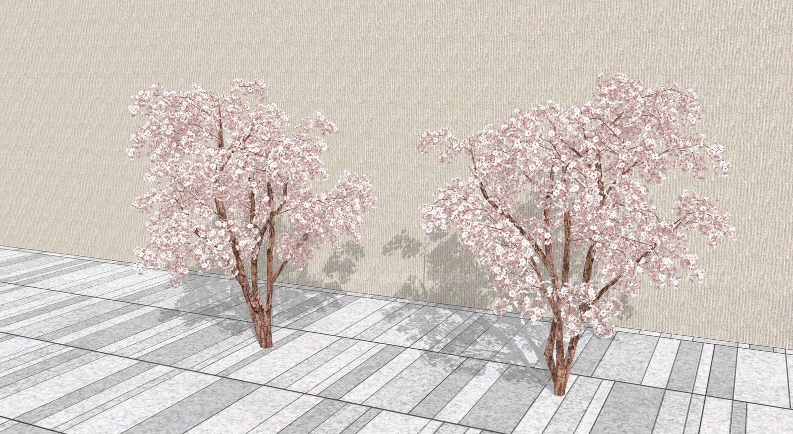 极简乔木SU模型下载【ID:1233253261】