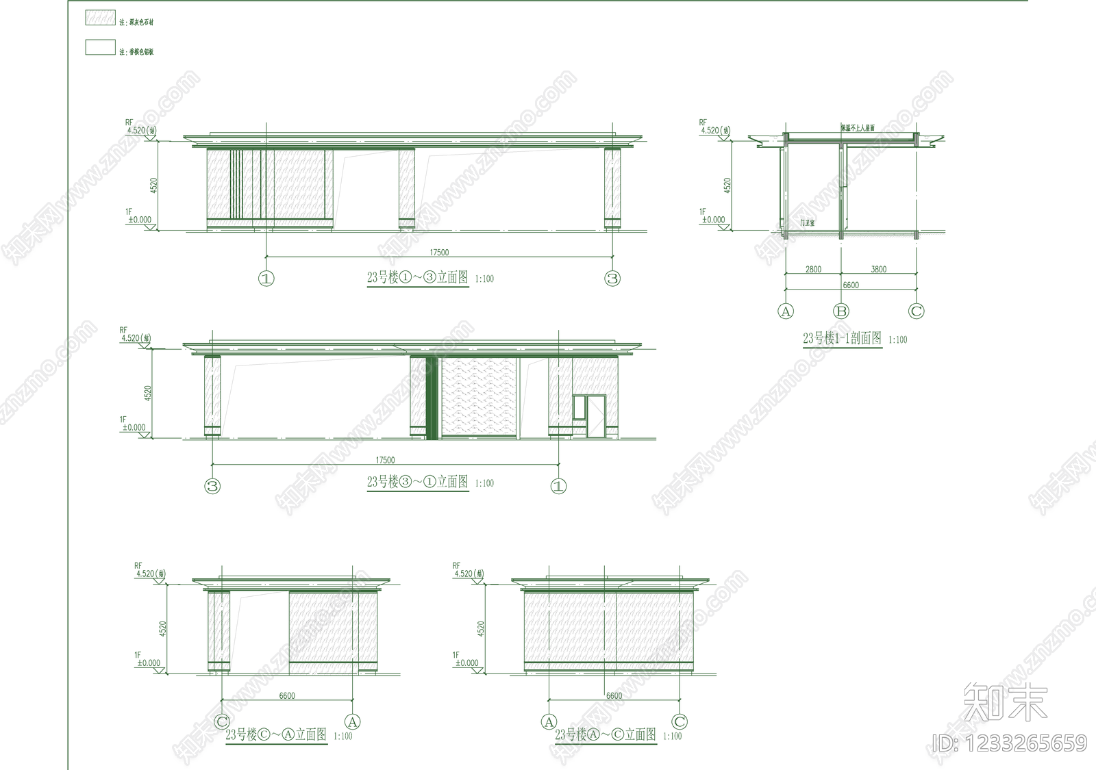 其他建筑cad施工图下载【ID:1233265659】