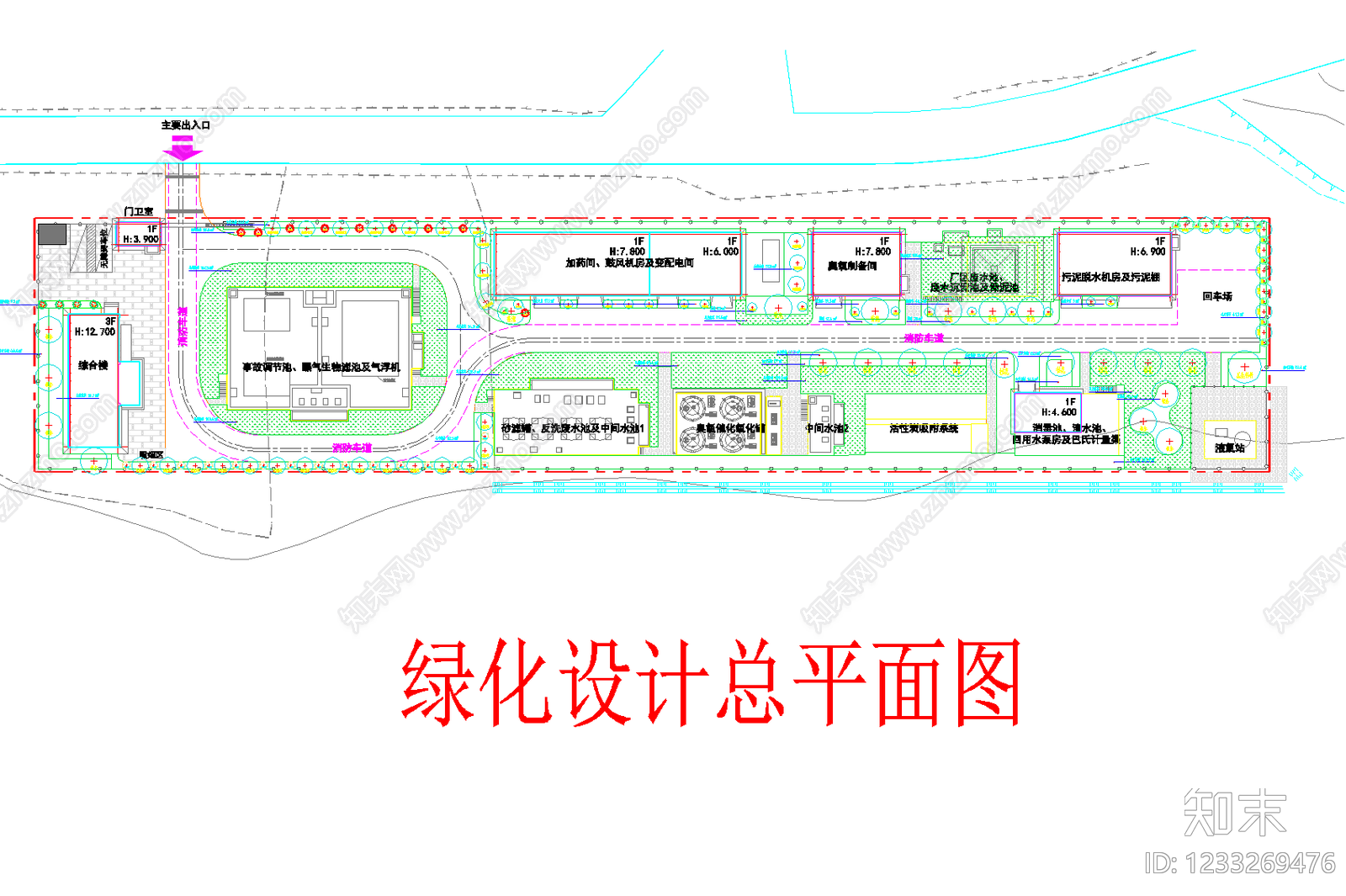 景观平面图CAD图纸