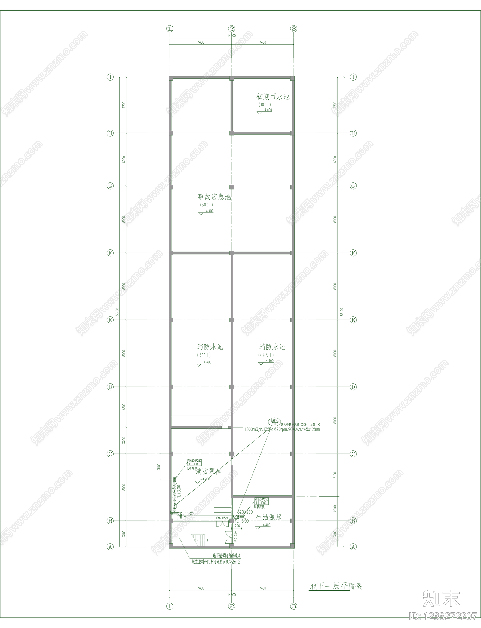 通风系统cad施工图下载【ID:1233272207】