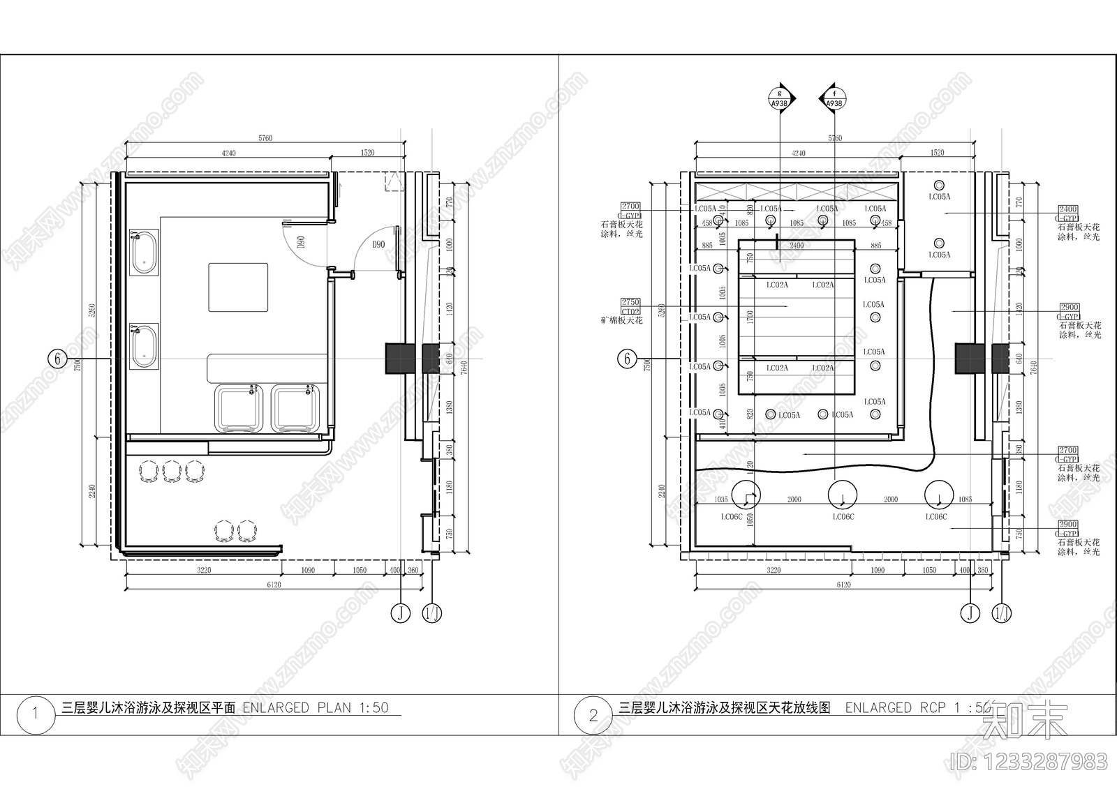 儿童乐园cad施工图下载【ID:1233287983】