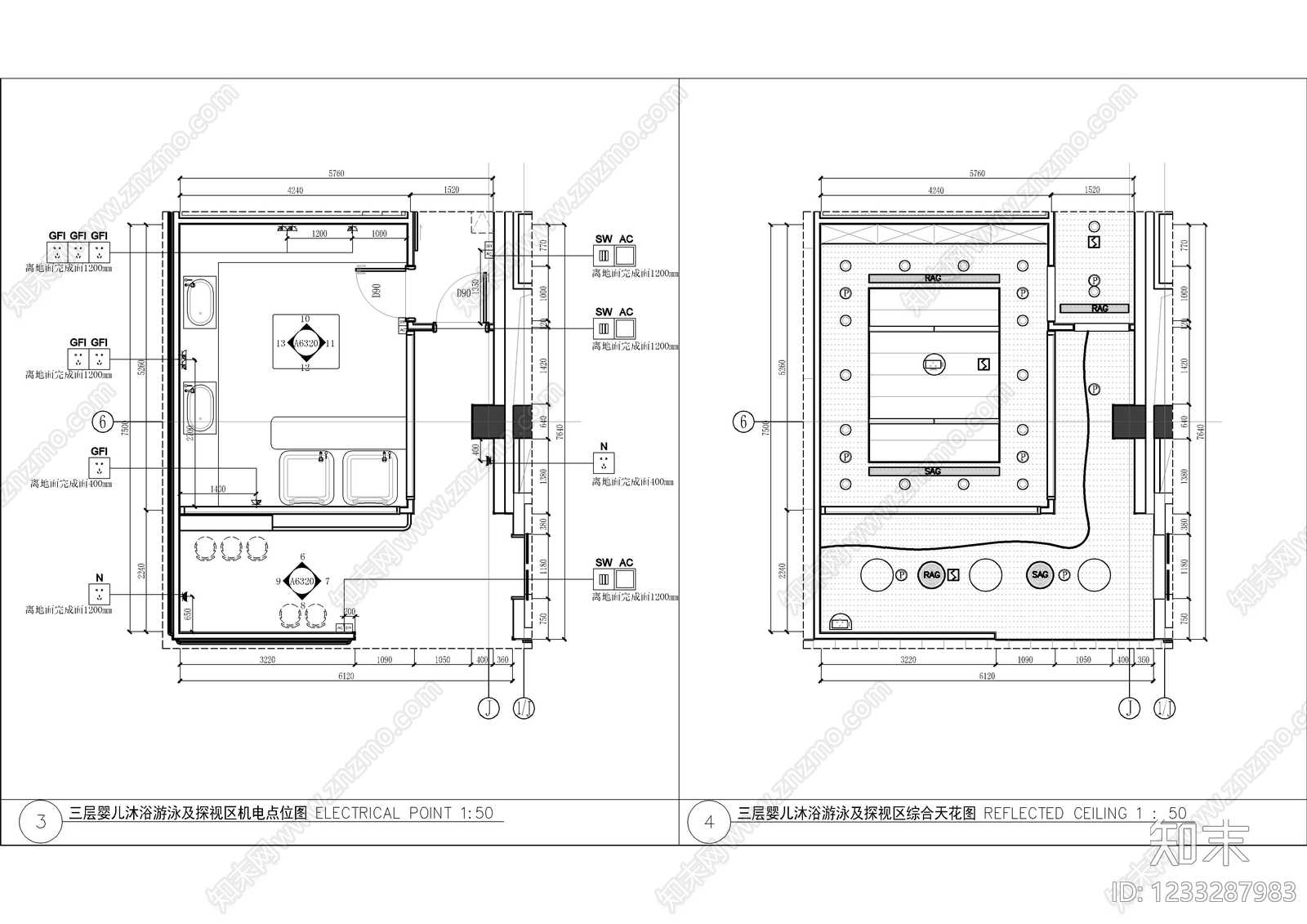 儿童乐园cad施工图下载【ID:1233287983】
