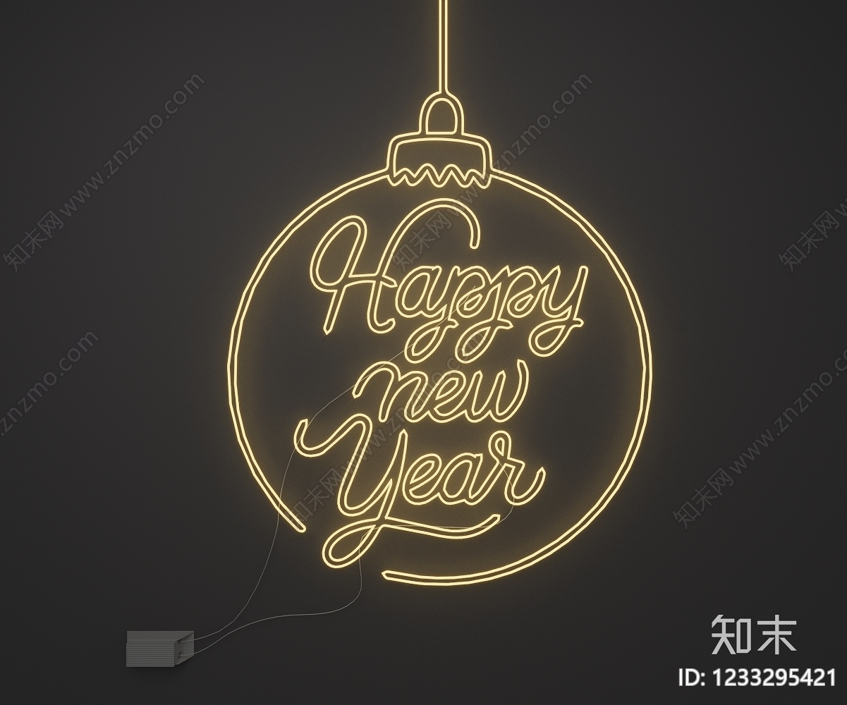 极简艺术装置SU模型下载【ID:1233295421】
