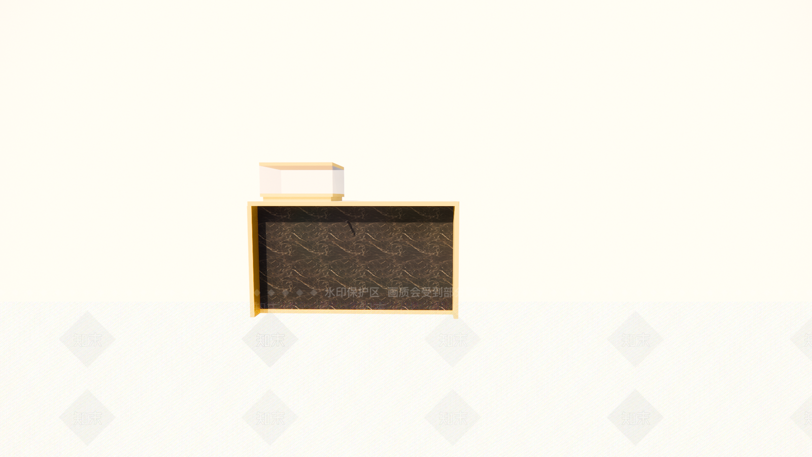 轻奢收银台SU模型下载【ID:1233300341】