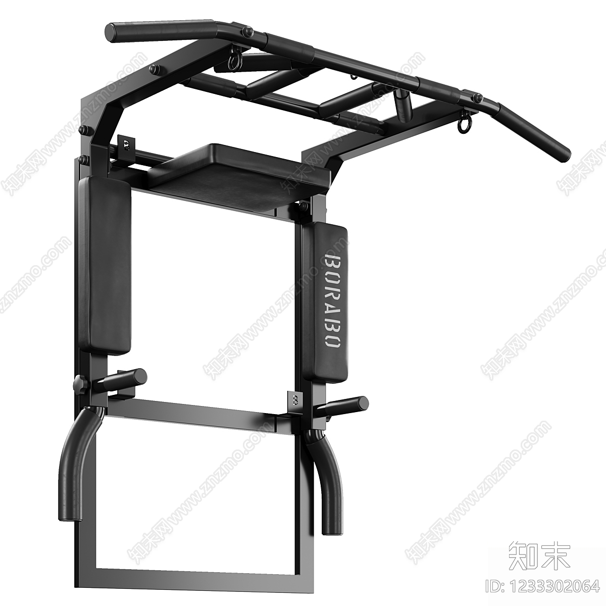 工业风运动器材3D模型下载【ID:1233302064】