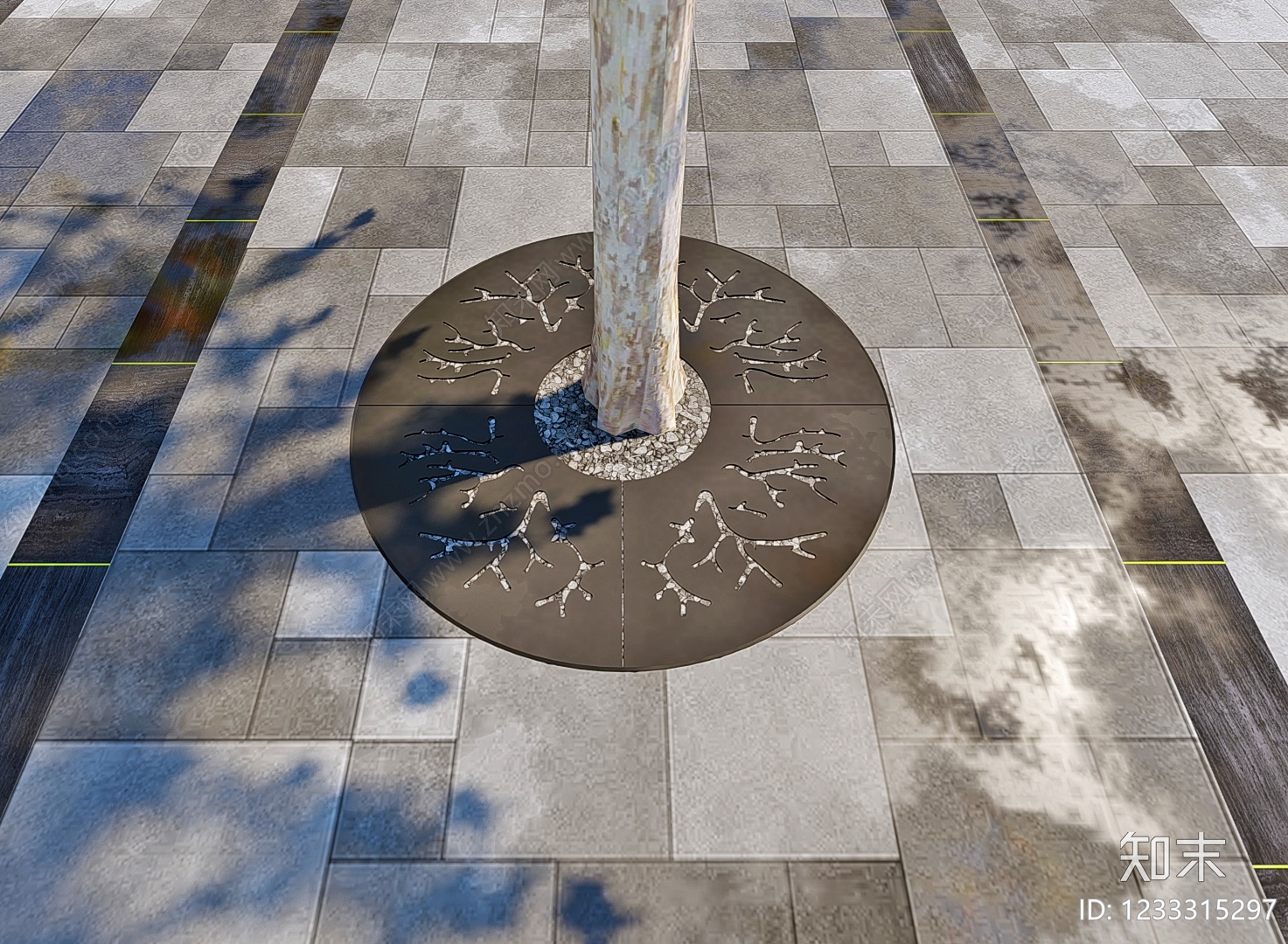 现代其他景观小品SU模型下载【ID:1233315297】