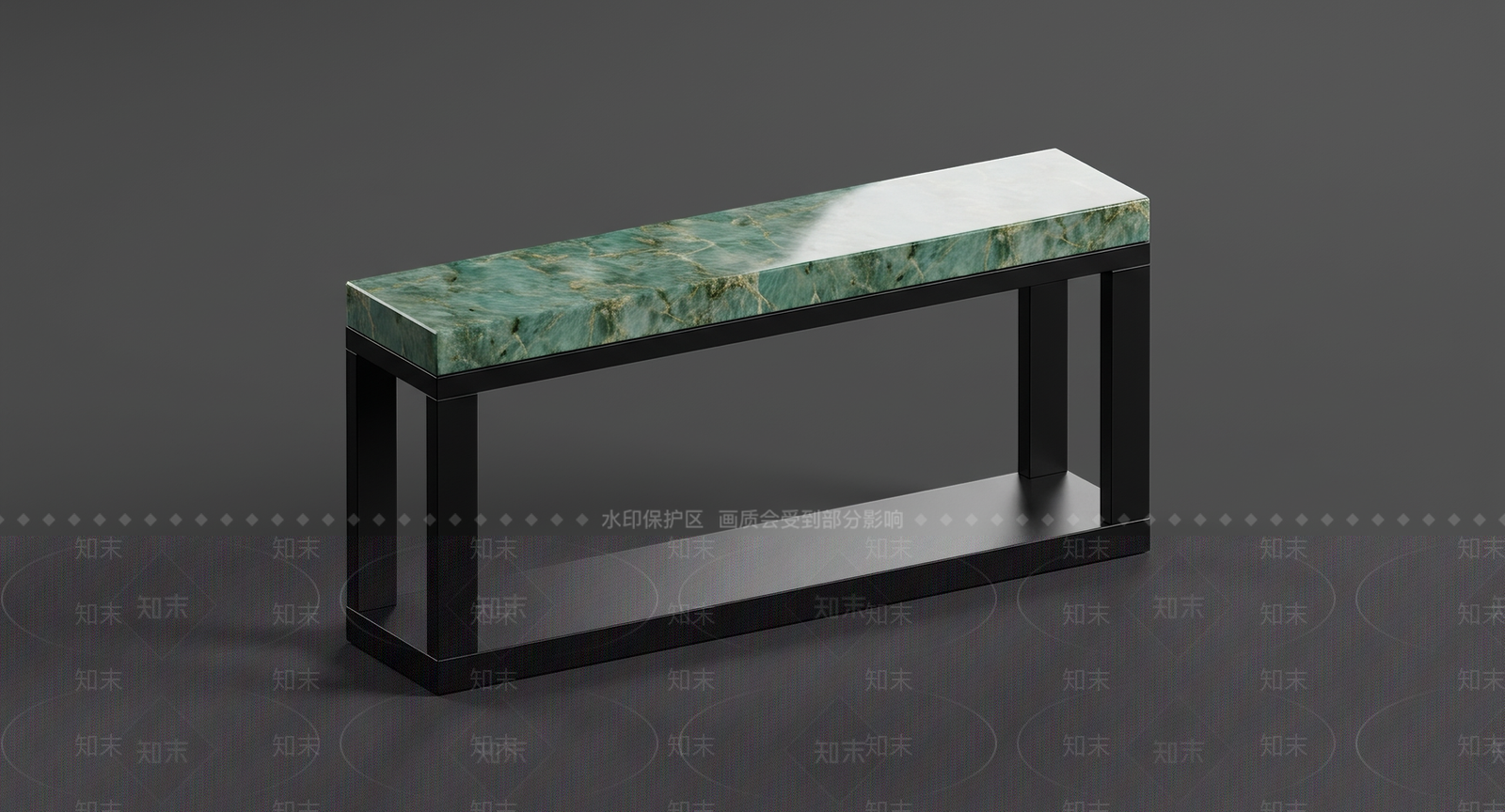 轻奢条案3D模型下载【ID:1233322020】