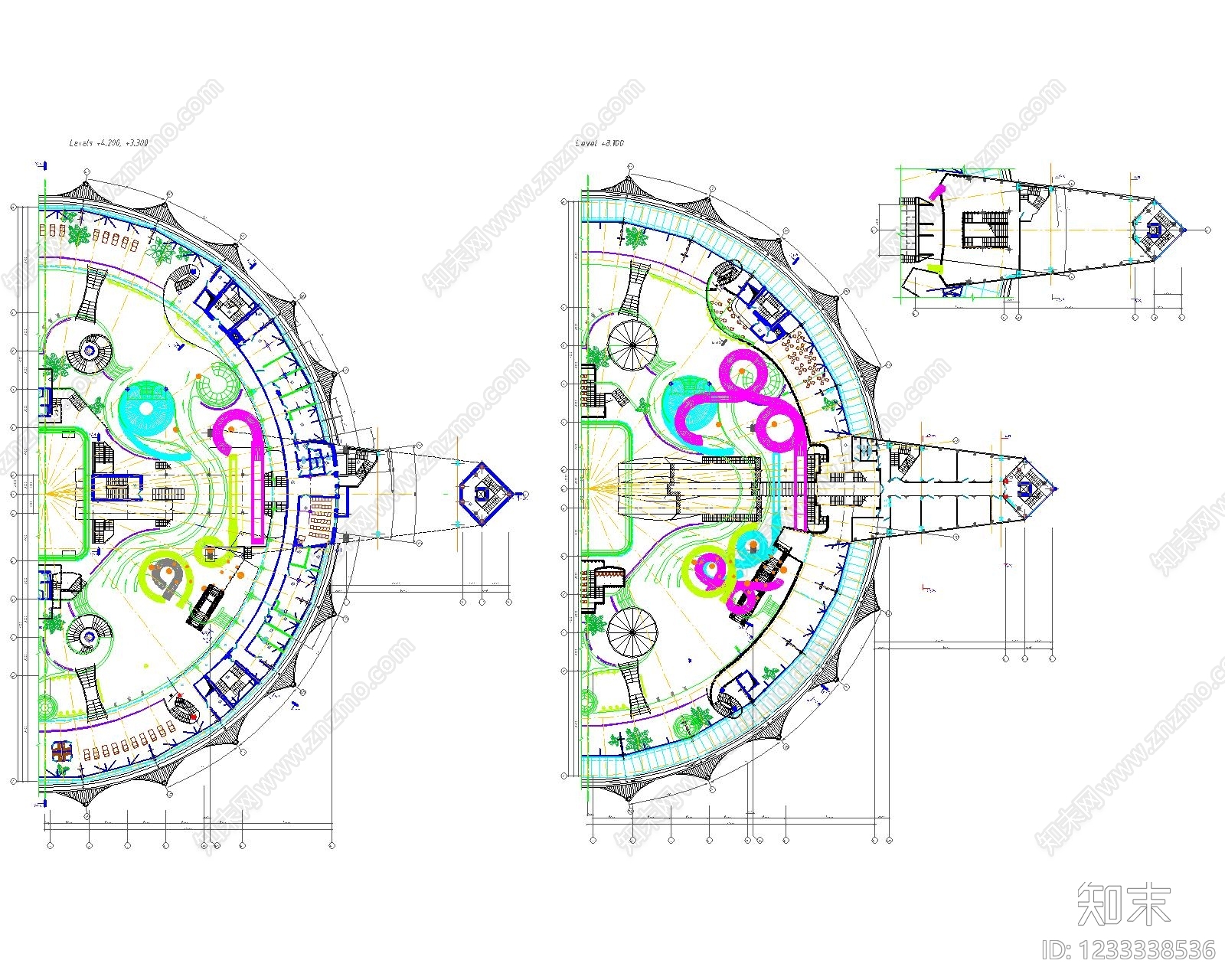 其他休闲娱乐空间cad施工图下载【ID:1233338536】