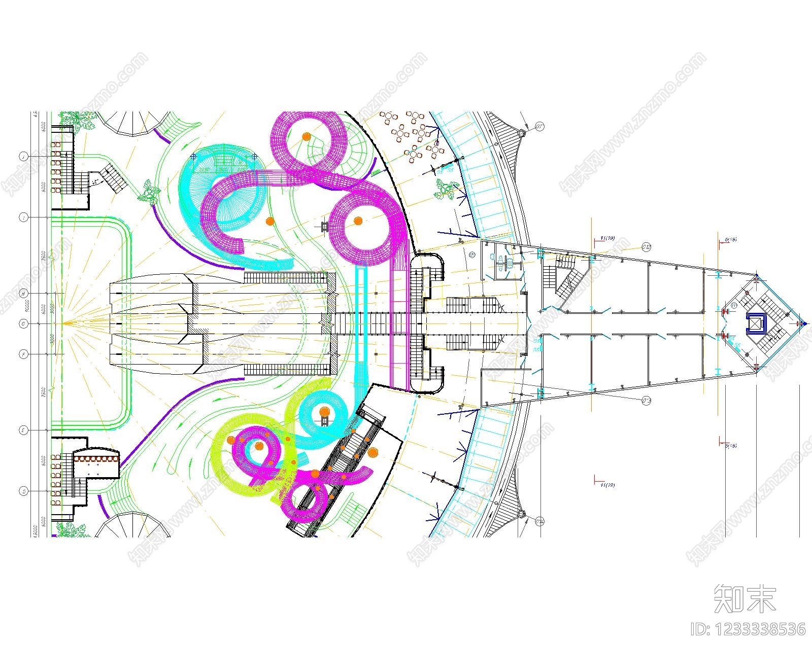 其他休闲娱乐空间cad施工图下载【ID:1233338536】