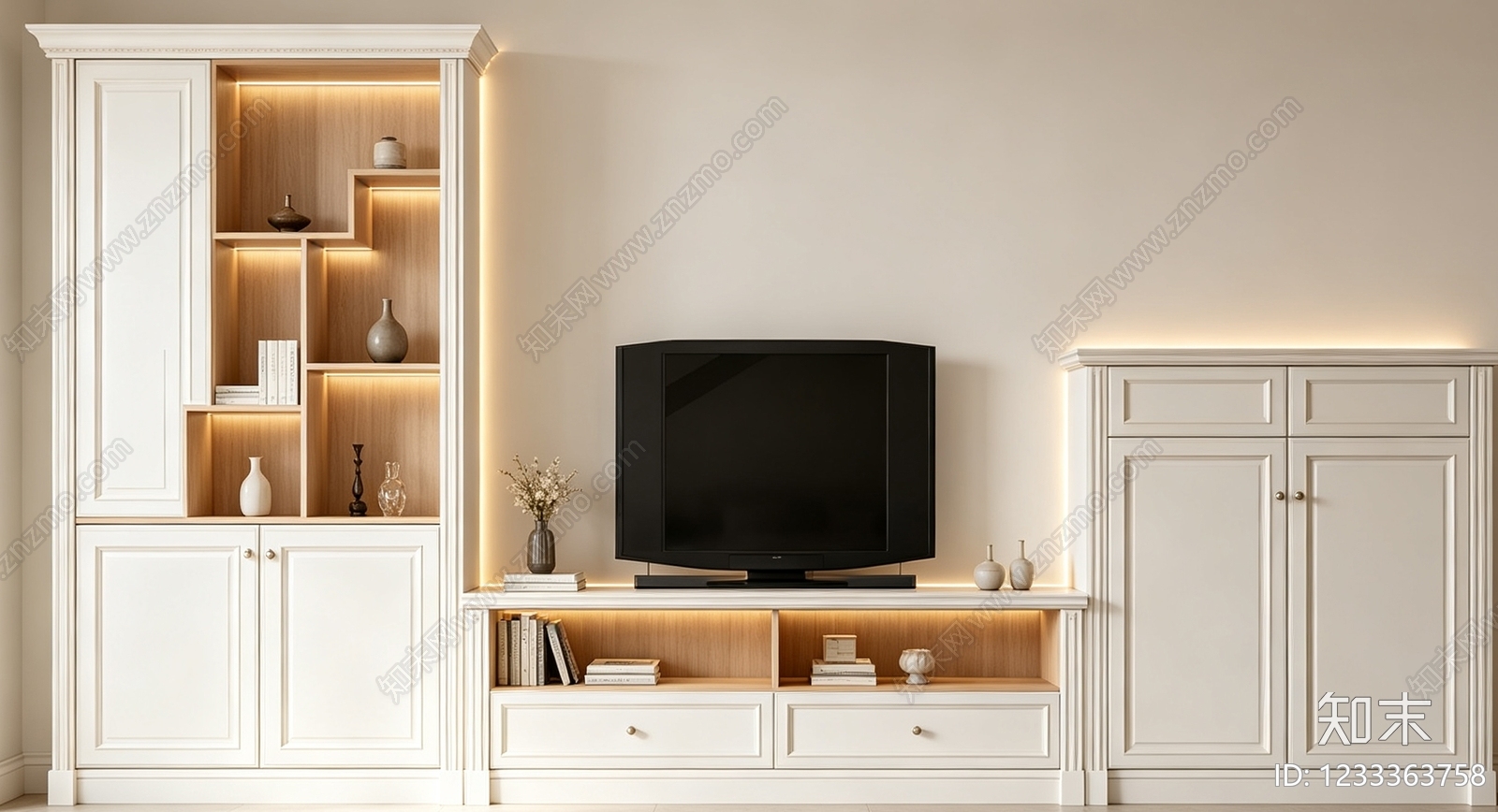 柜子cad施工图下载【ID:1233363758】