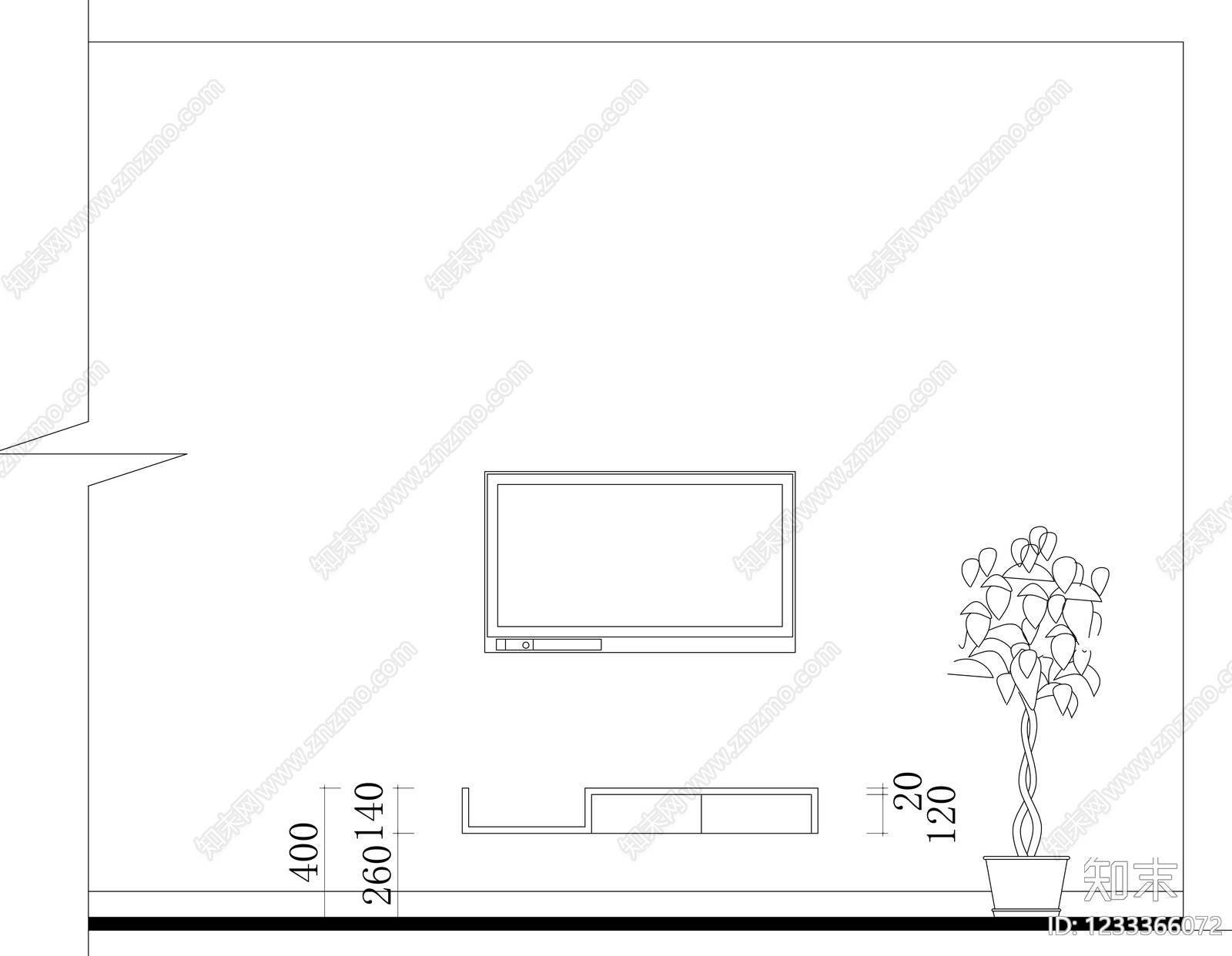 柜子cad施工图下载【ID:1233366072】
