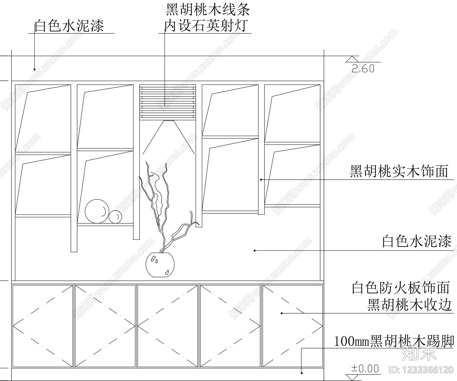 柜子cad施工图下载【ID:1233366120】