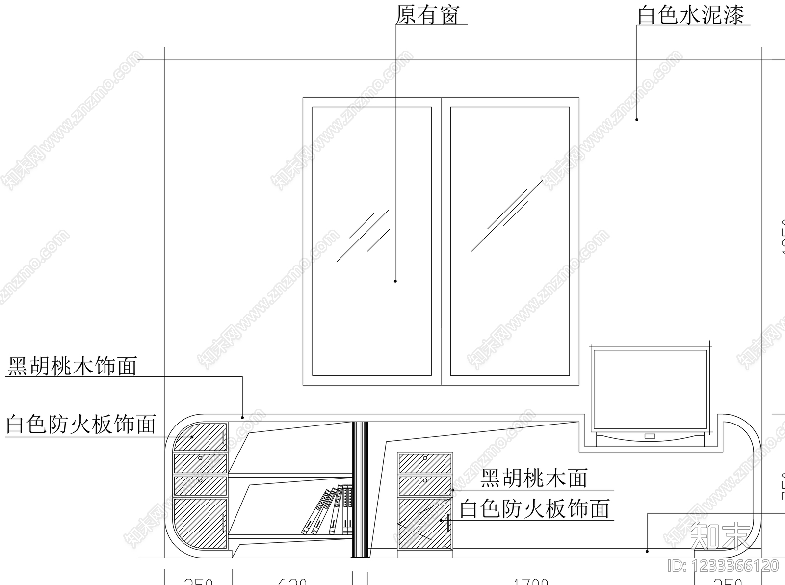 柜子cad施工图下载【ID:1233366120】