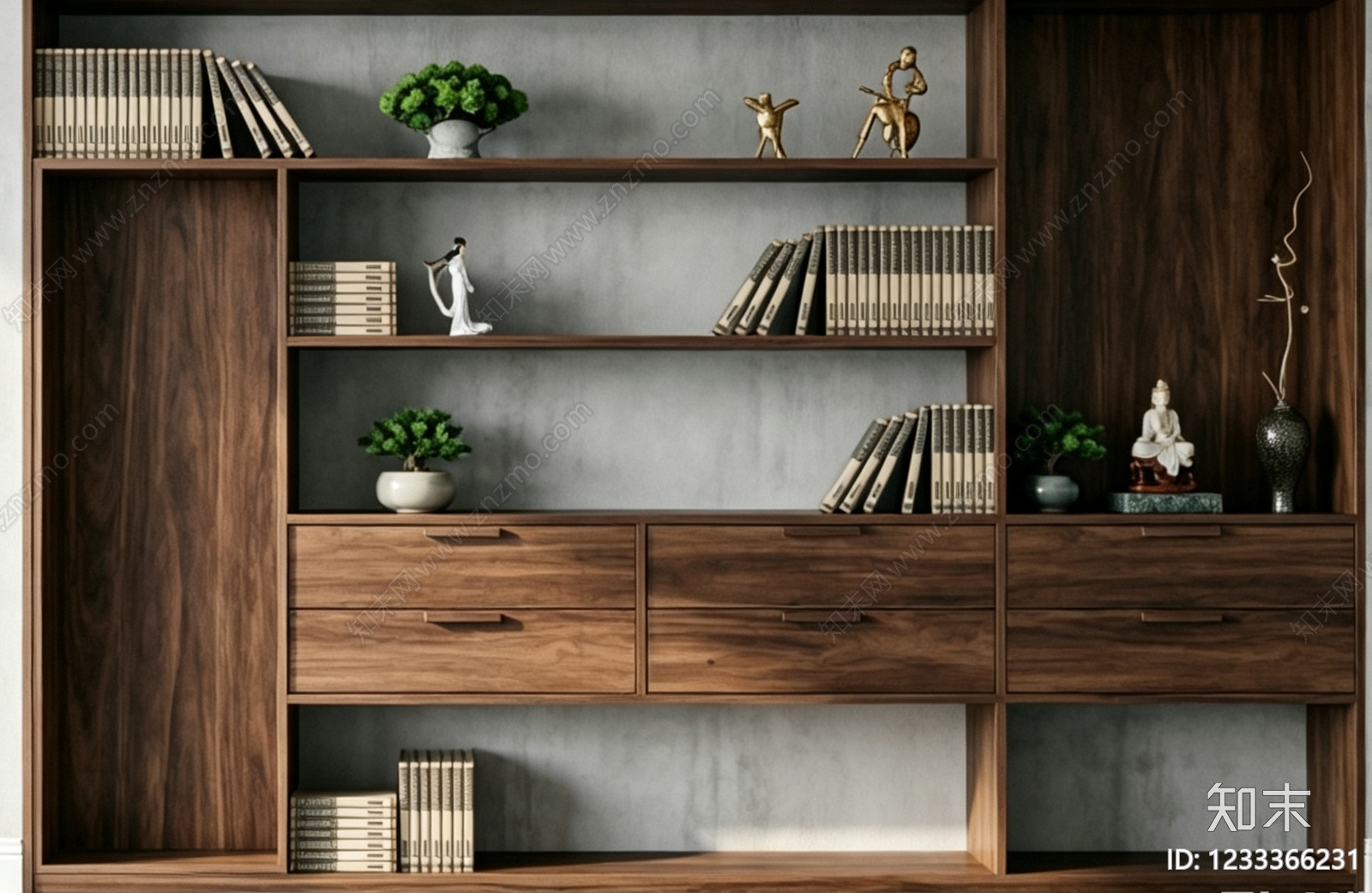 柜子cad施工图下载【ID:1233366231】