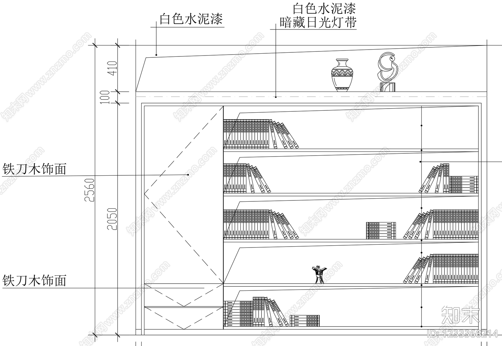柜子cad施工图下载【ID:1233366214】