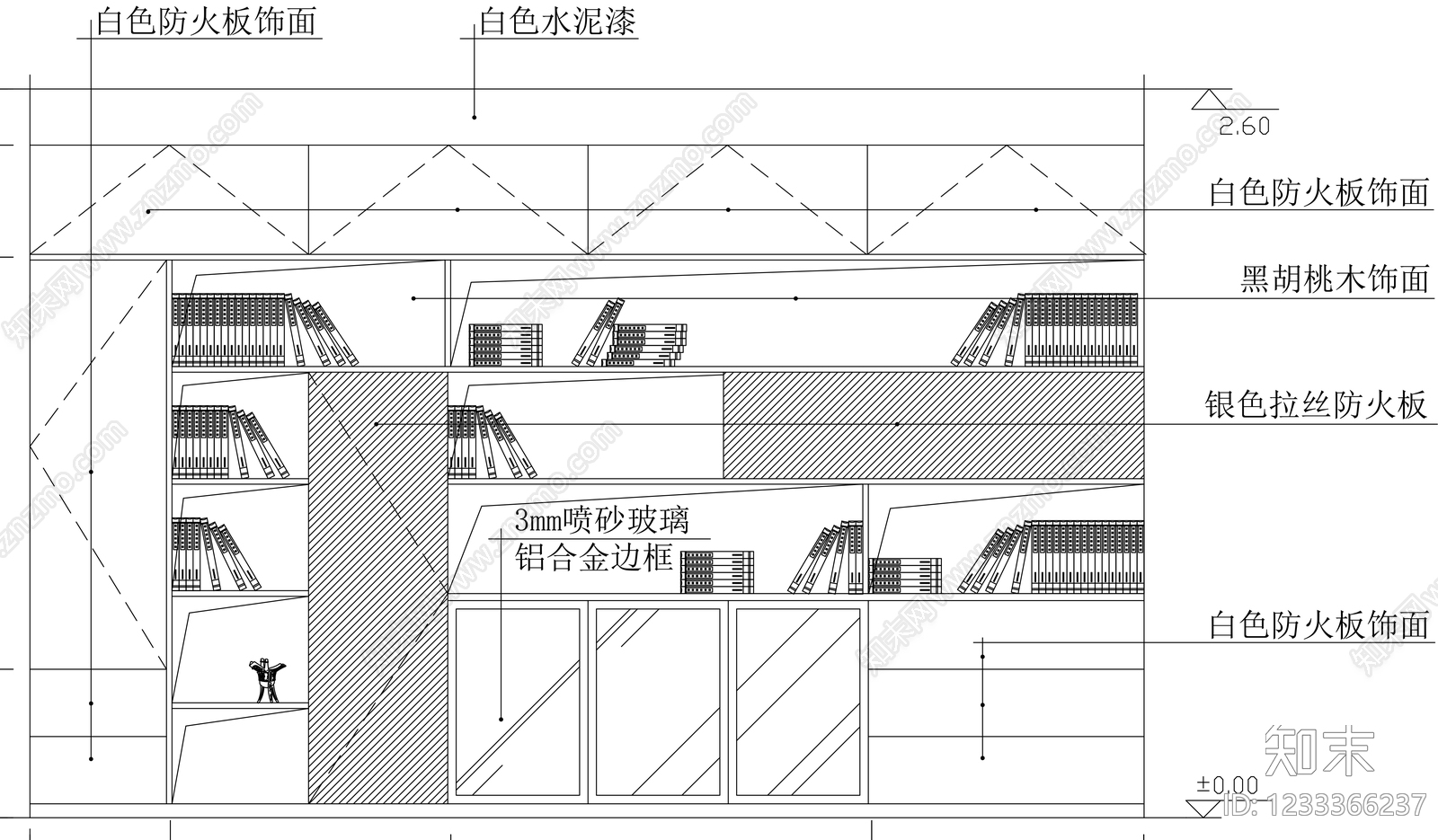 柜子cad施工图下载【ID:1233366237】