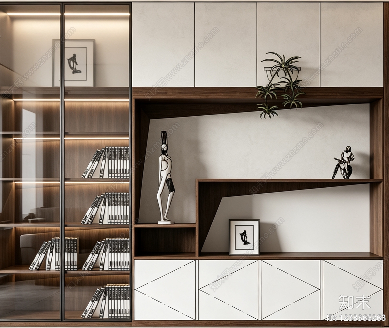柜子cad施工图下载【ID:1233366268】