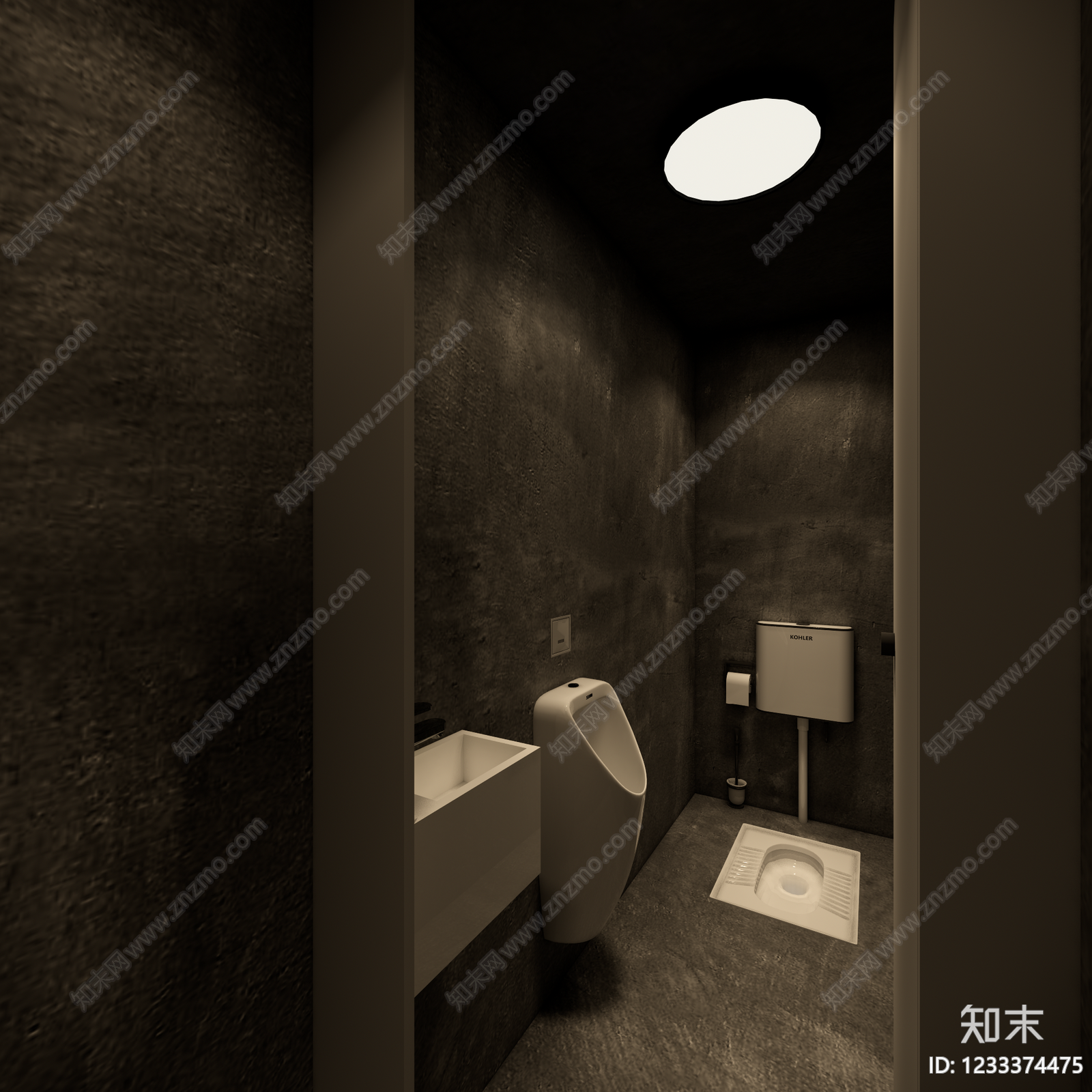 工业风酒馆SU模型下载【ID:1233374475】