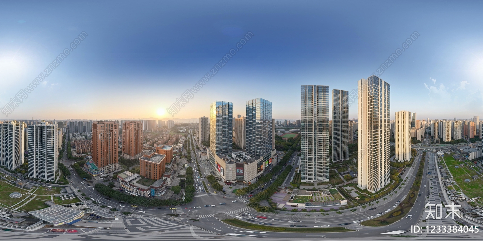 现代城市HDR贴图下载【ID:1233384045】