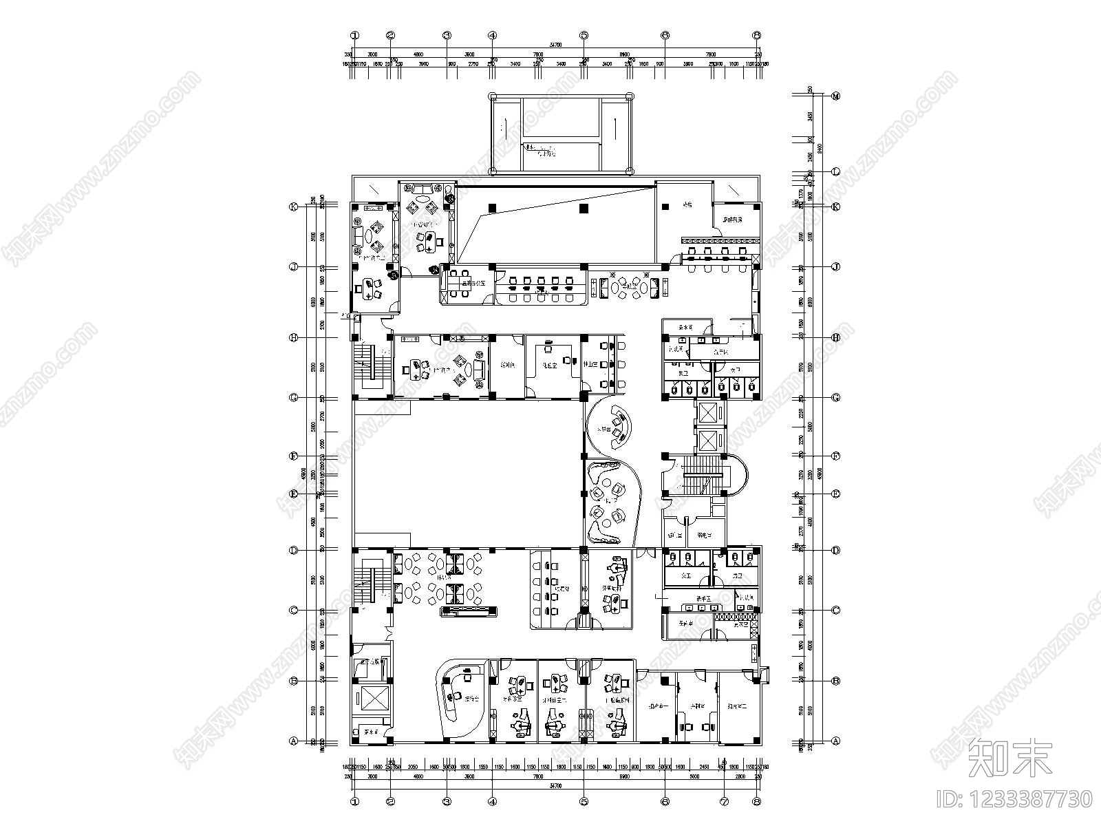 医院cad施工图下载【ID:1233387730】