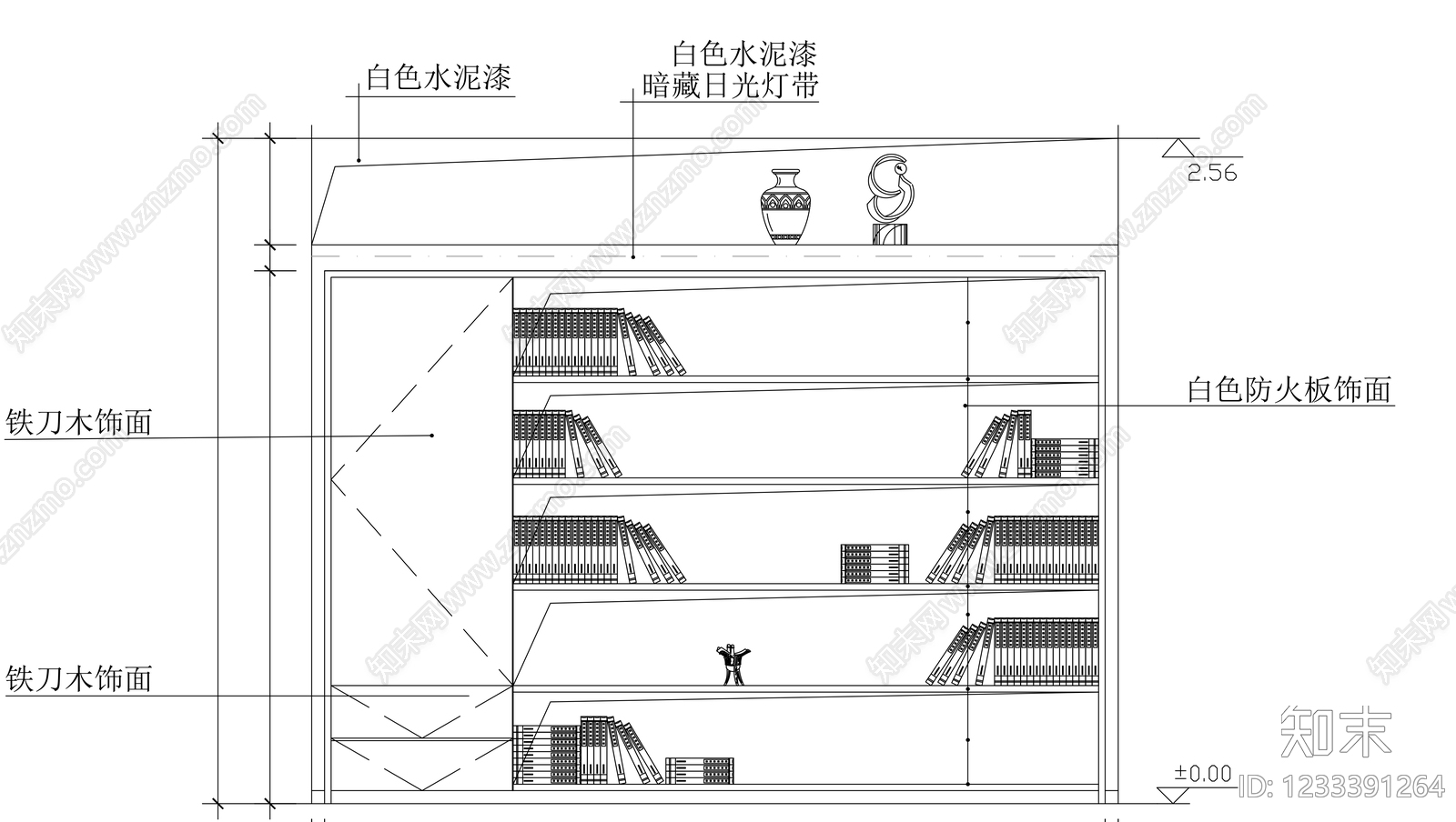 柜子cad施工图下载【ID:1233391264】