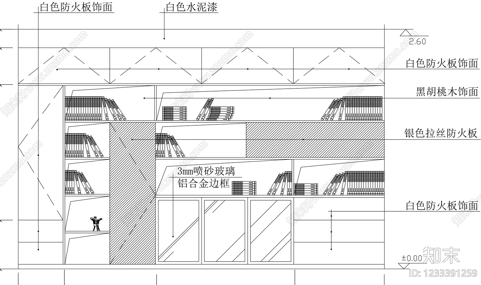 柜子cad施工图下载【ID:1233391259】